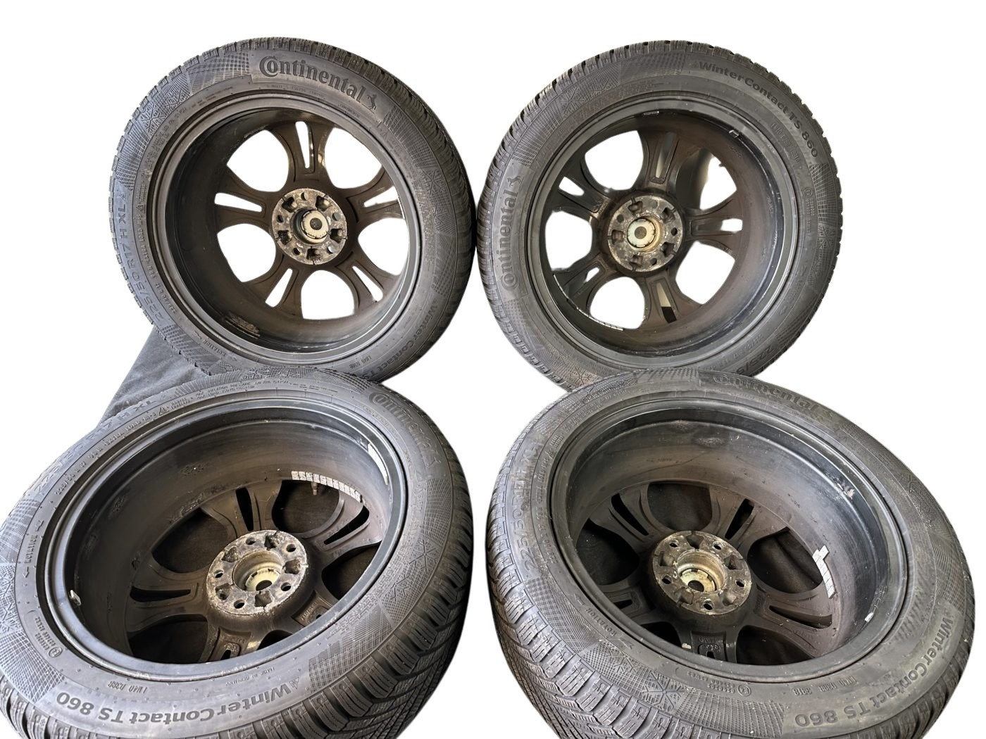 47282 Platin Wheels Alufelgen Schwarz/Silber mit Reifen 7x17 Zoll ET40, LK5x115 – Bild 9