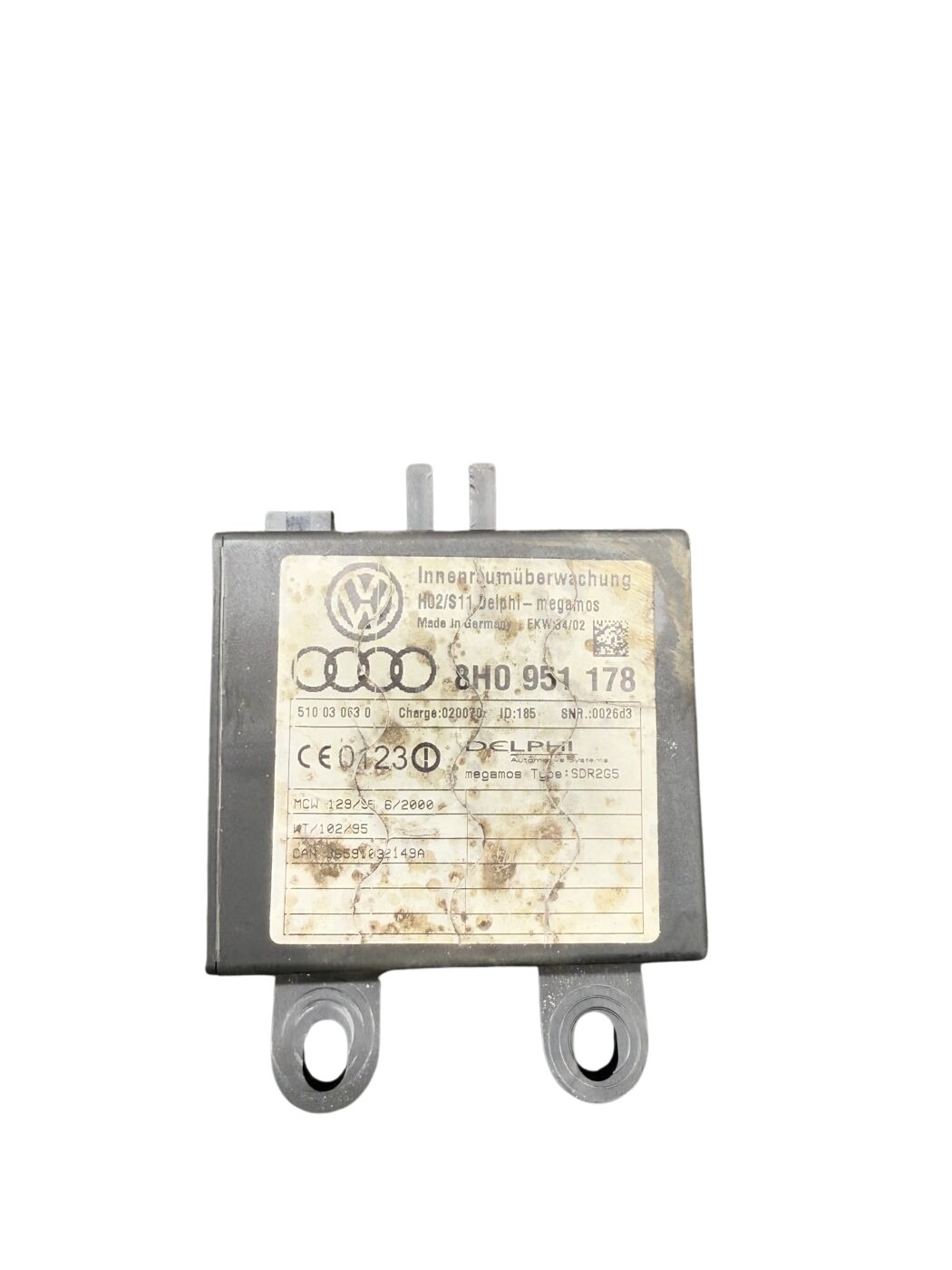 8H0951178 Audi A4 8E/B6/B7/Cabrio 8H Steuergerät Innenraumüberwachung