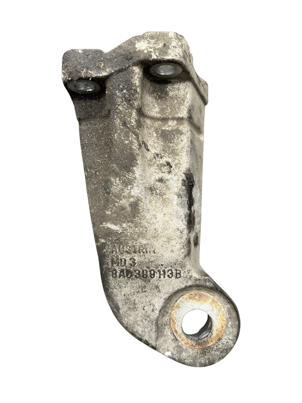 8A0399113B Audi 80 B4/Coupe Typ 89 2.6-2.8 Liter 6 Zylinder Getriebehalter Stütze Links – Bild 3