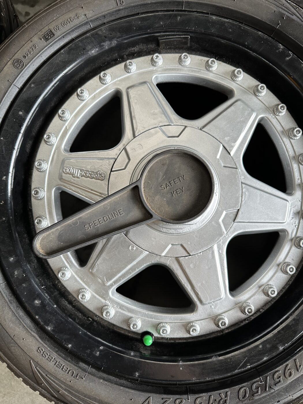893071493 Audi 80 B4 Cabrio Speedline Alufelgen Satz 7x15 Zoll ET38, Lochkreis 4x108 – Bild 15