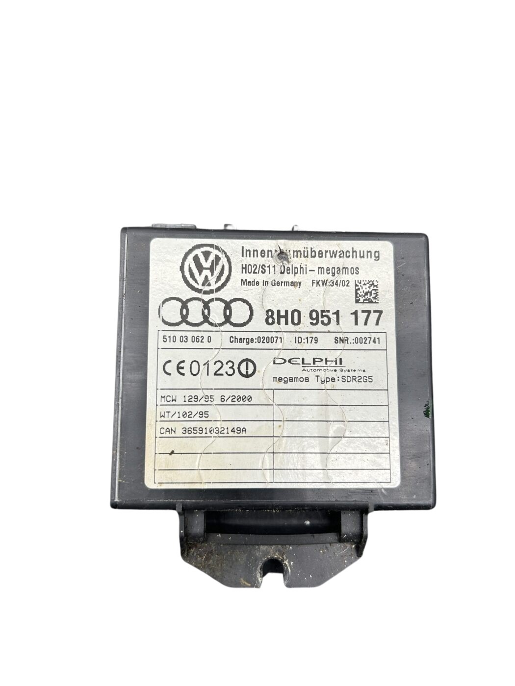 8H0951177 Audi A4 B6 Cabrio Steuergerät Bewegungsmelder