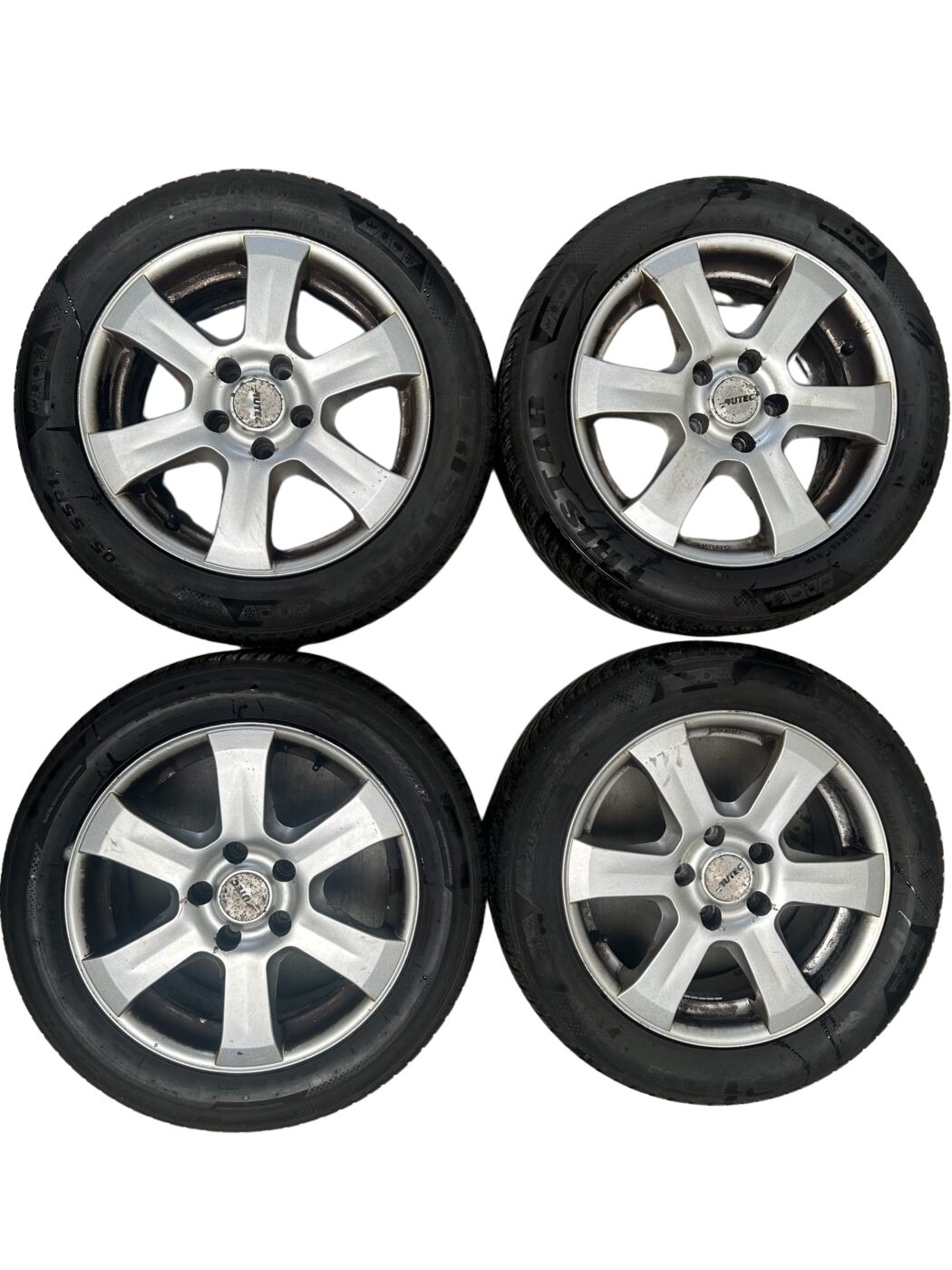 Autec B656 Alufelgen Satz Silber 6,5x16 Zoll ET40 LK5x112
