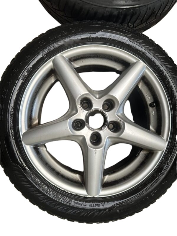 Enzo R ERP Alufelgen Silber 5-Speichen 7x16 Zoll ET40, LK 5x112 – Bild 5