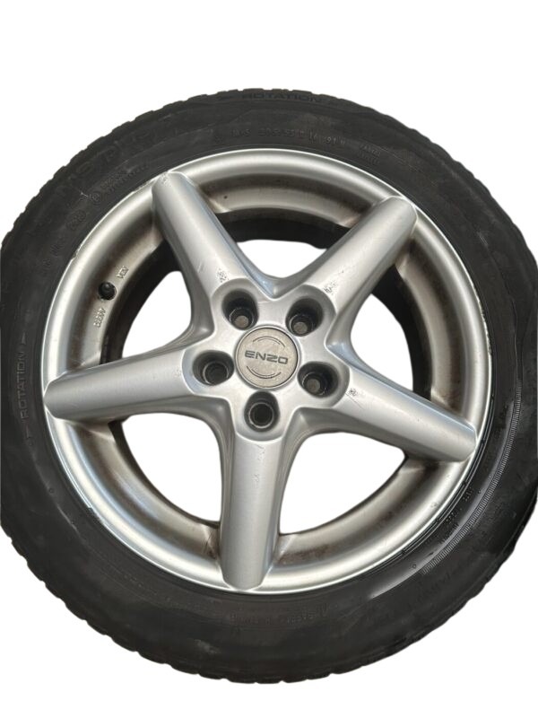 Enzo R ERP Alufelgen Silber 5-Speichen 7x16 Zoll ET40, LK 5x112 – Bild 7