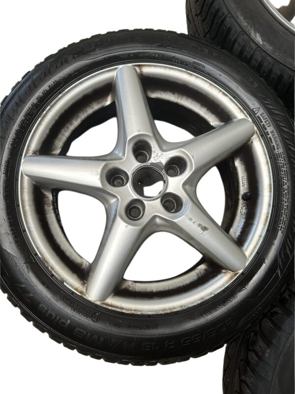 Enzo R ERP Alufelgen Silber 5-Speichen 7x16 Zoll ET40, LK 5x112 – Bild 9