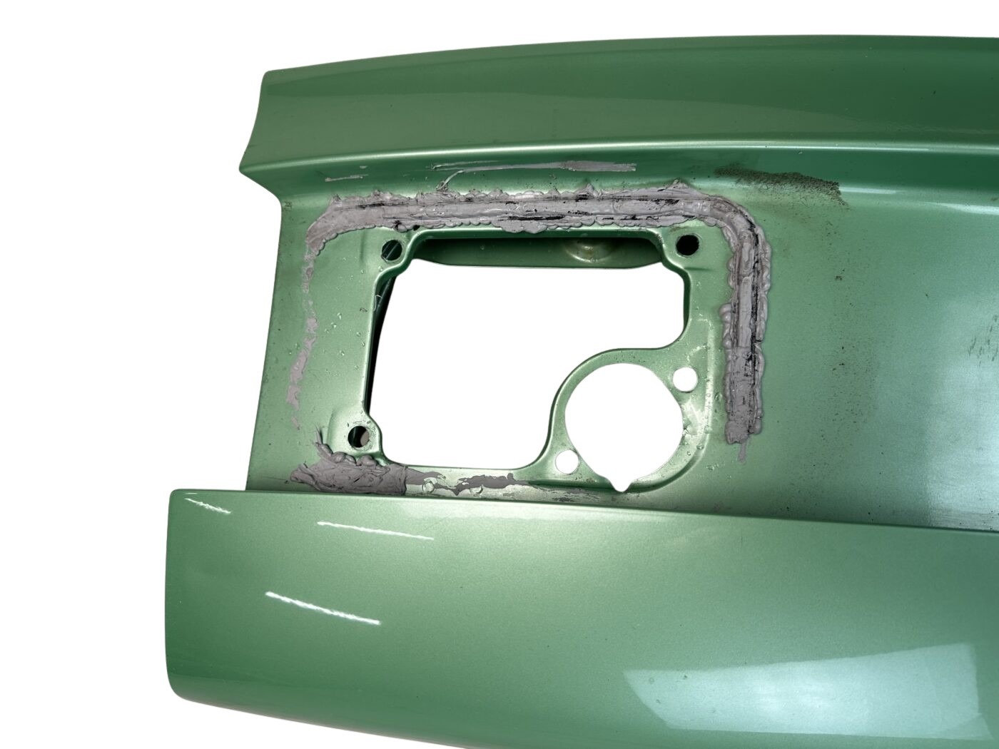 8G0827023G Audi 80 Typ 89 Cabrio Heckklappe Paradiesgrün LY6K – Bild 5