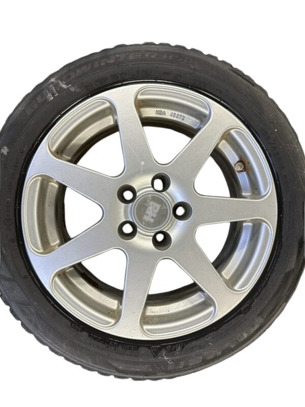 RH MX655 Showline Alufelgensatz Silber 6,5Jx15 Zoll 185/55 R15 Winterreifen KBA 45372 – Bild 11