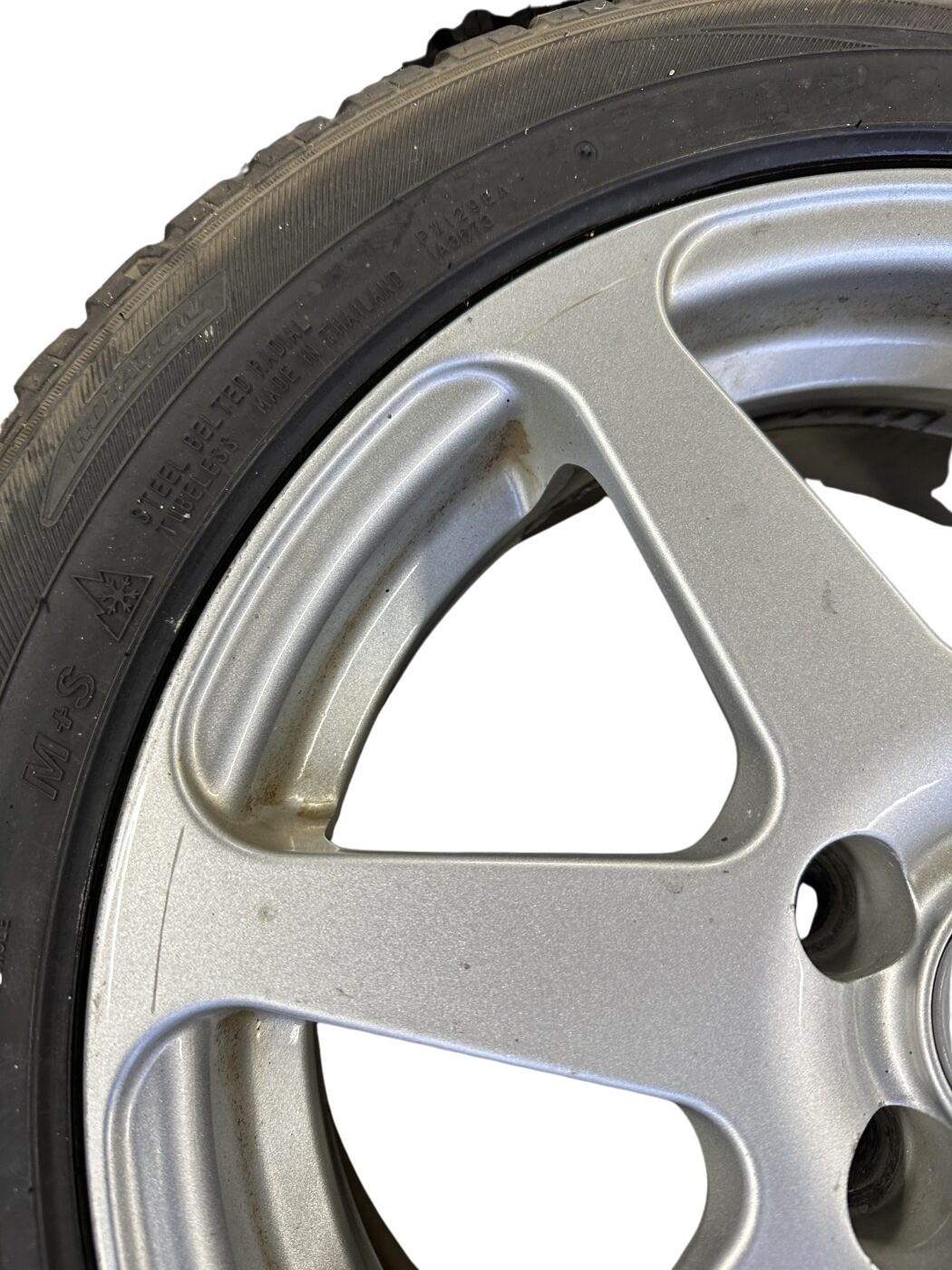 RH MX655 Showline Alufelgensatz Silber 6,5Jx15 Zoll 185/55 R15 Winterreifen KBA 45372 – Bild 14