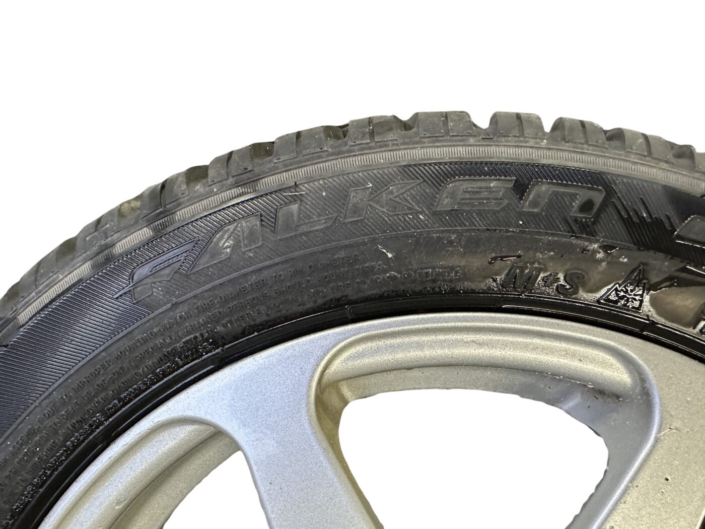 RH MX655 Showline Alufelgensatz Silber 6,5Jx15 Zoll 185/55 R15 Winterreifen KBA 45372 – Bild 9