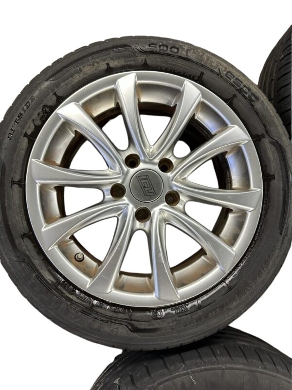 ICW BI706 Alufelgensatz 10-Speichen Grau 7Jx16 Zoll ET 45, LK 5x112 – Bild 2