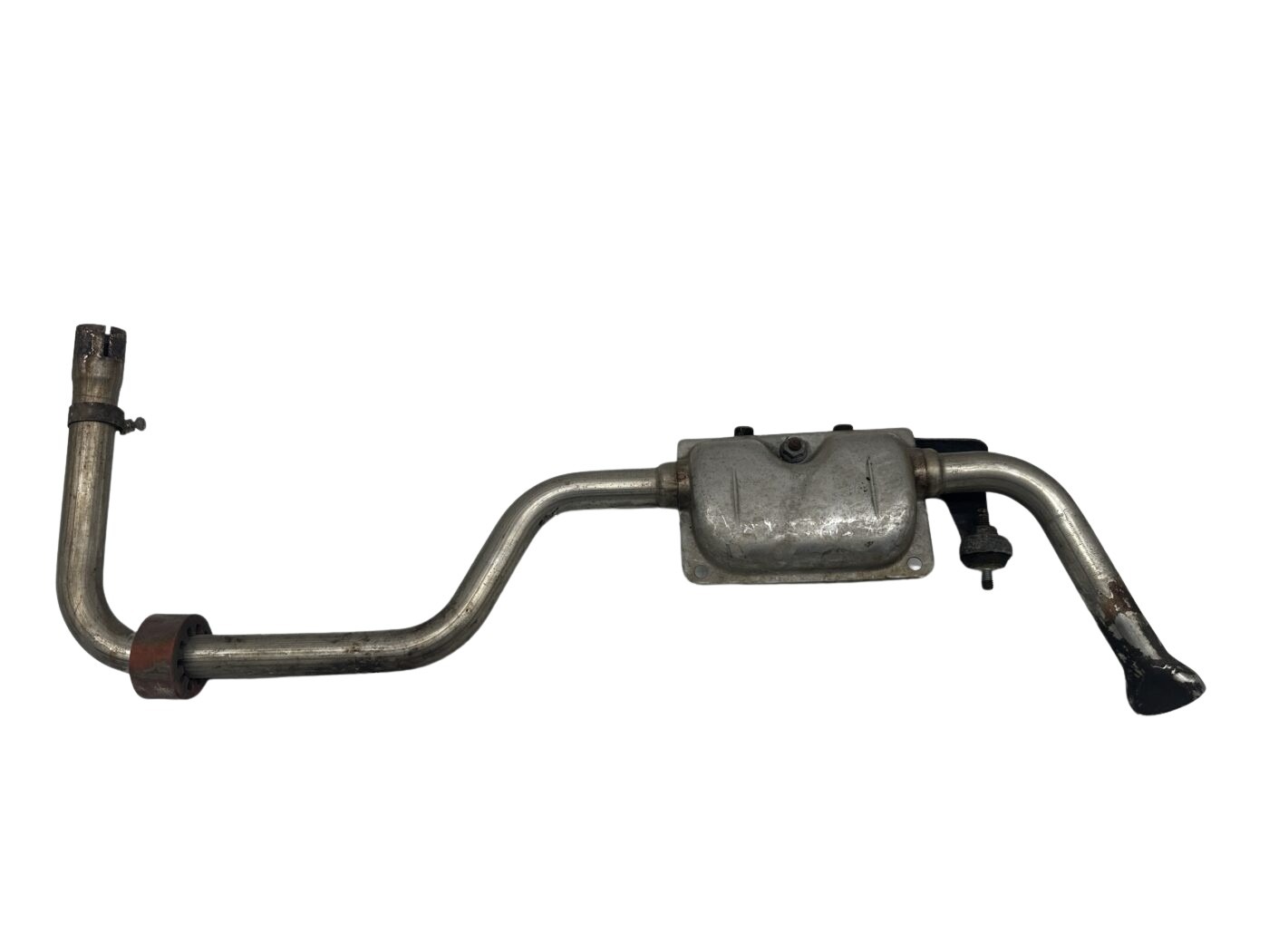 7L0819084B VW Touareg 7L, Porsche Cayenne 9PA Auspuff Standheizung mit Halter – Bild 2