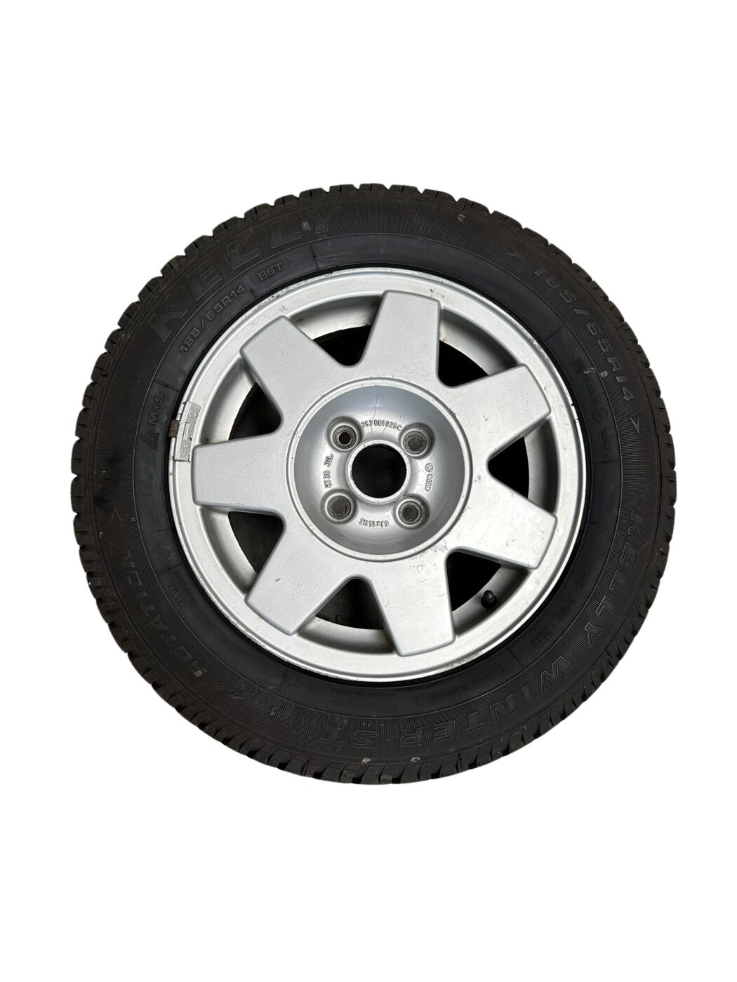 357601025C VW Golf/Passat Alufelge 6 x 14 Zoll ET 38, LK 4x100