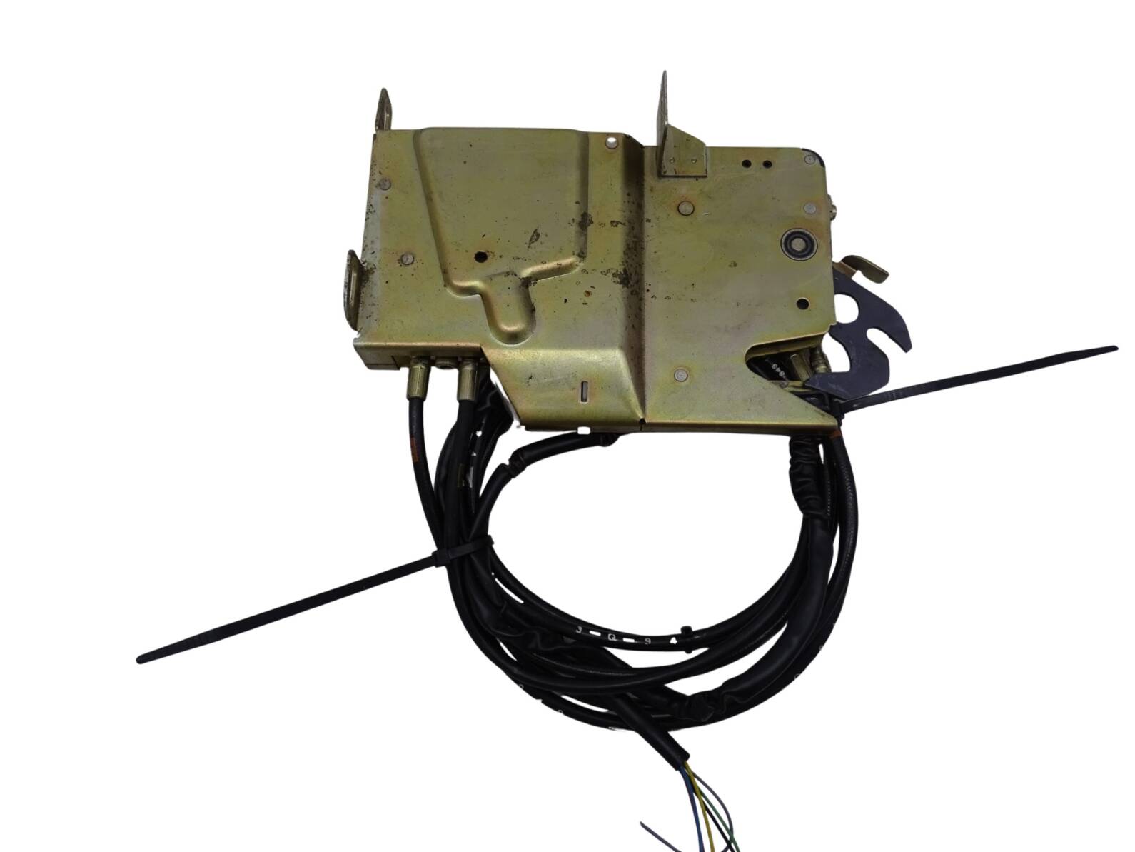 8G0825395F Audi 80 Cabrio Typ89 Verdeckkastenschloss links hydraulisch für E-Verdeck mit Schläuchen