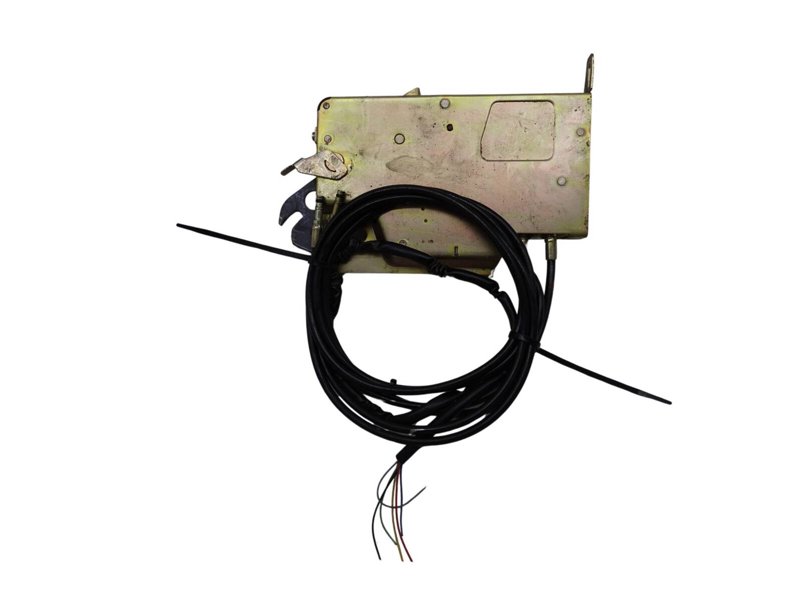 8G0825395F Audi 80 Cabrio Typ89 Verdeckkastenschloss links hydraulisch für E-Verdeck mit Schläuchen – Bild 2
