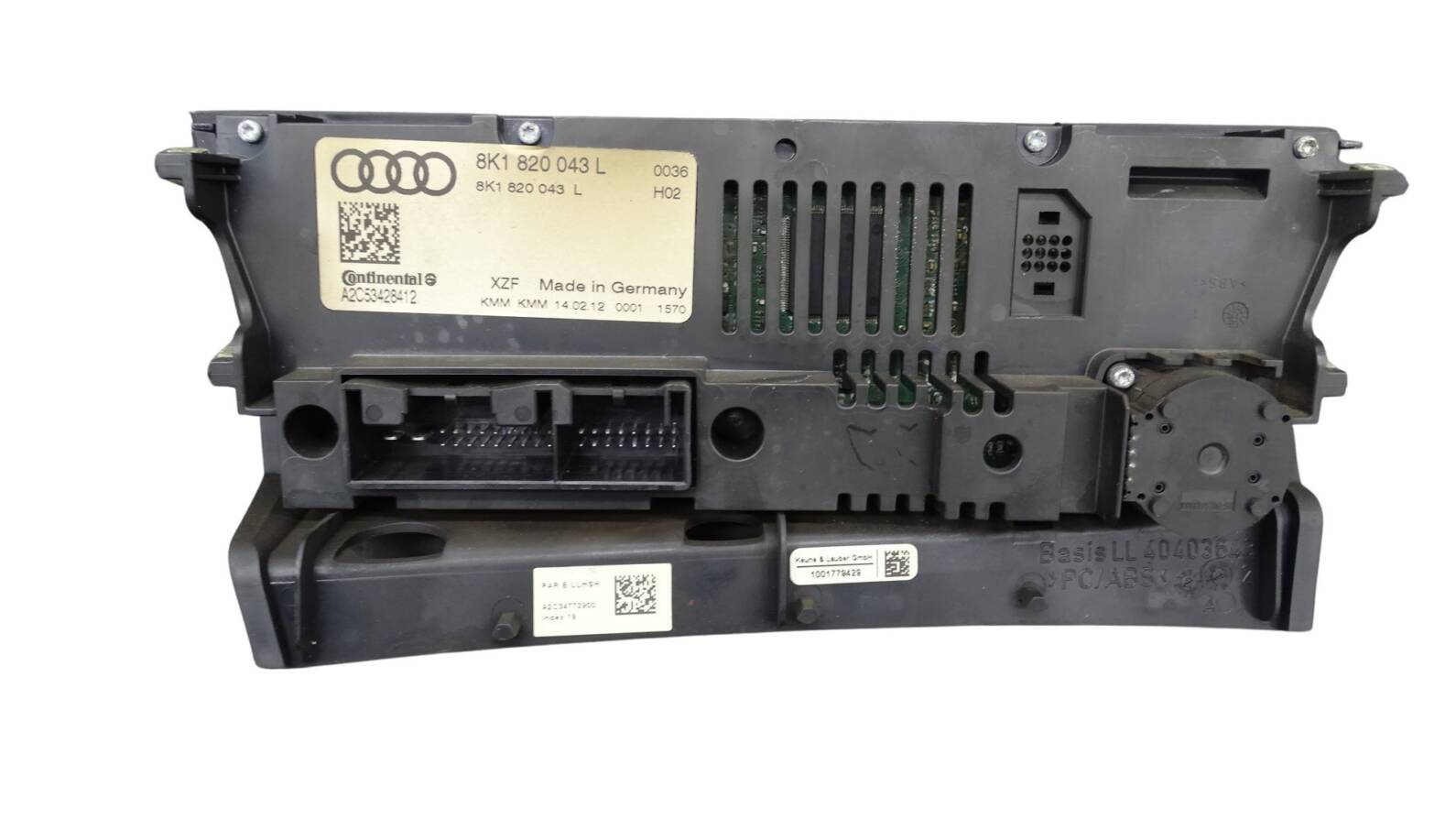 8K1820043L Audi A4 B8 8K5 A5 8T 8F Klimabedienteil Sitzheizung Climatronic – Bild 2