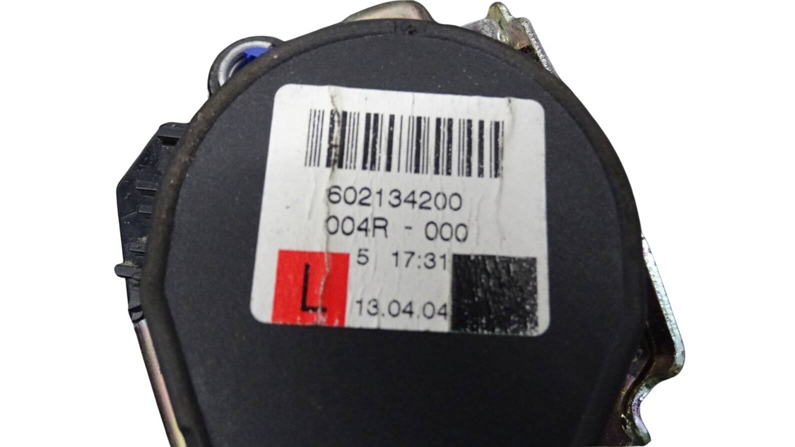 8P3857705 602134200 Audi A3 8P Gurt Sicherheitsgurt Gurtstraffer vorne links schwarz – Bild 5