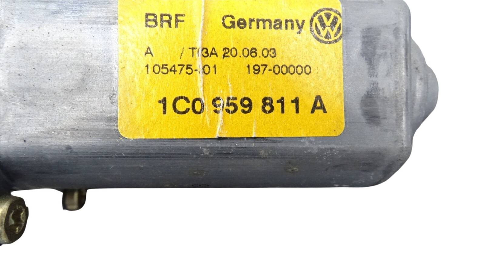 1C0959811A VW Golf 4 Bora Seat Leon Fensterheber Motor hinten links – Bild 2