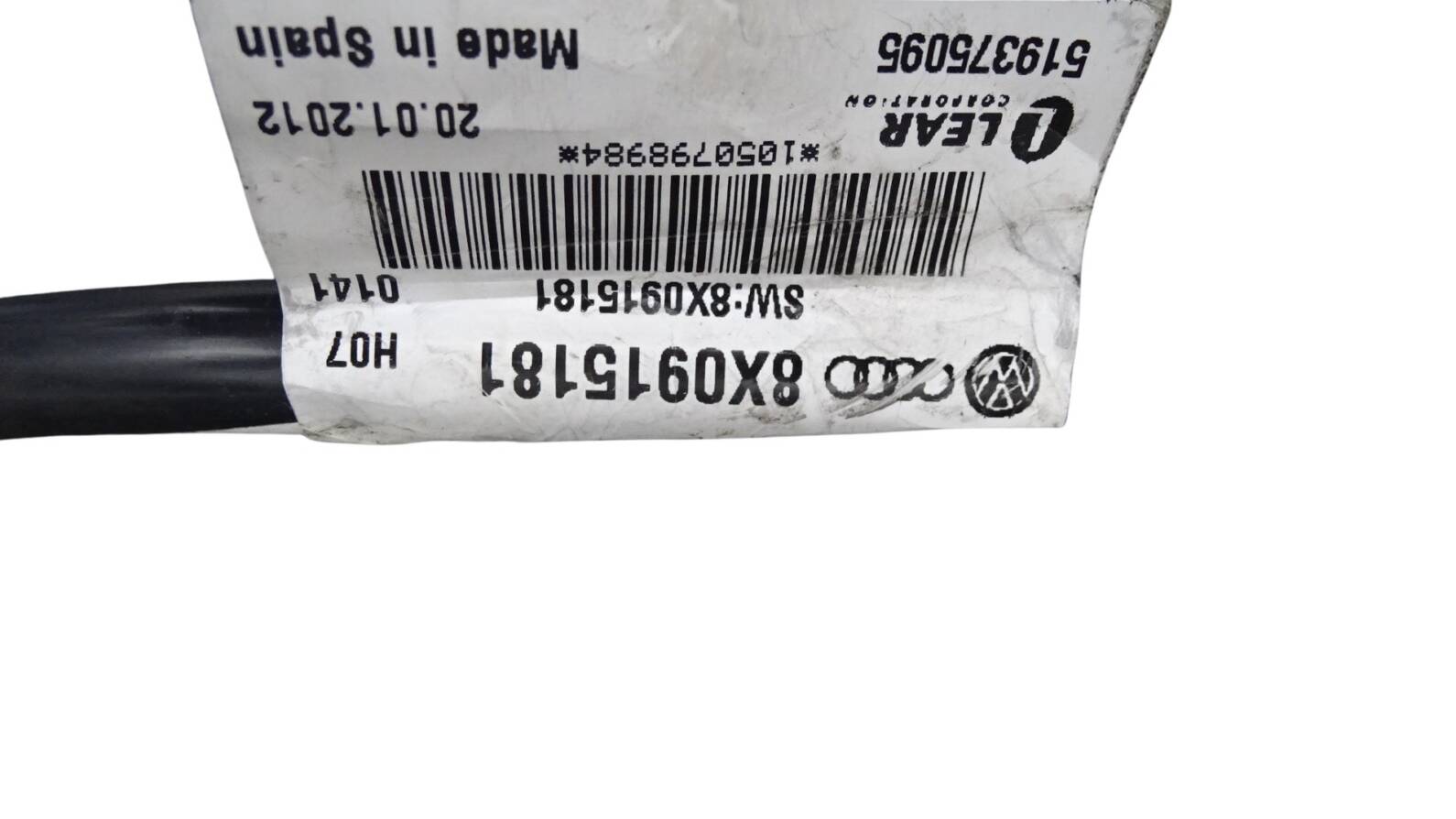 8X0915181 Audi A4 8E A5 8F 8T A6 4G A7 TT Orig. Steuergerät Batterieüberwachung – Bild 4