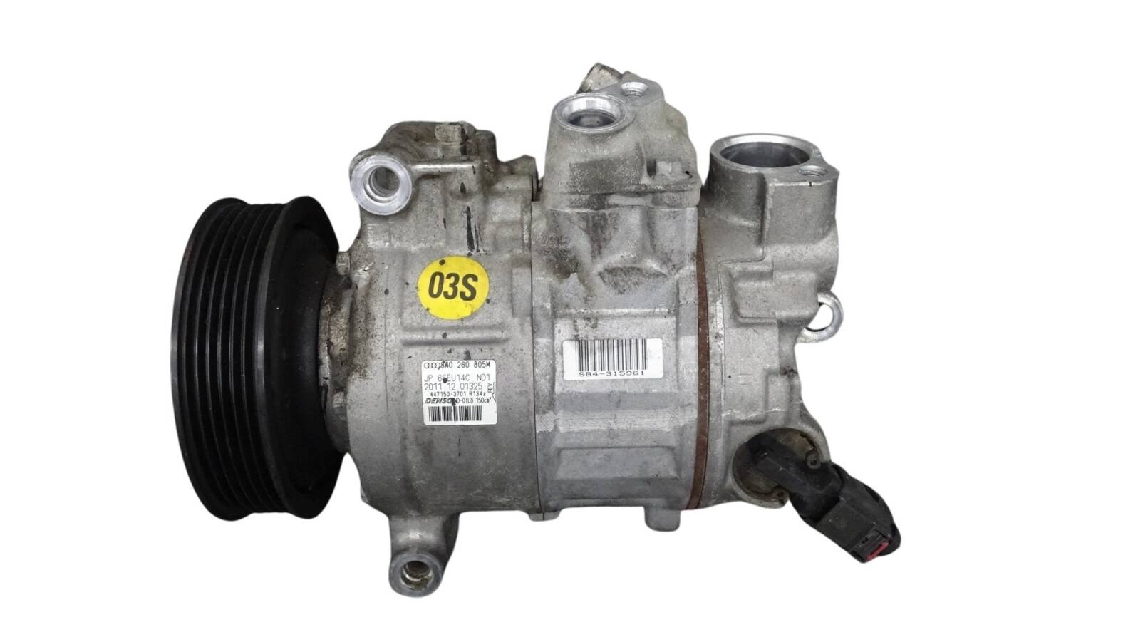 8K0260805M Audi A4 8K A5 8T 8F Klima Klimakompressor Denso – Bild 3