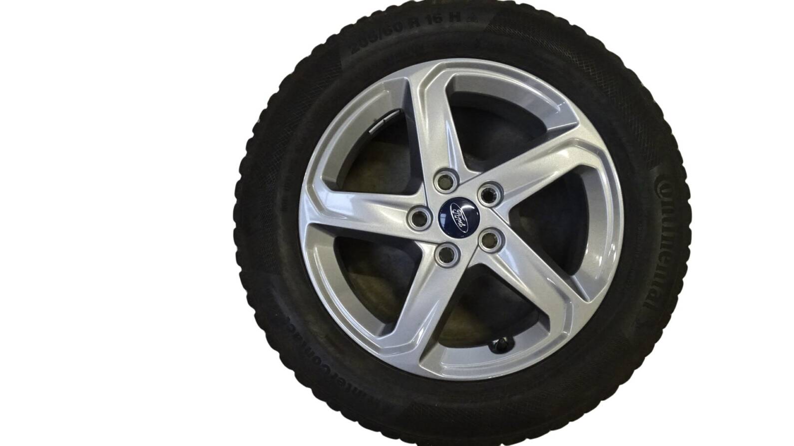 JX7J-G1A Ford Felgen mit Continental Winterreifen 205/50/R16 6,5JX16 5X108 ET50 – Bild 4