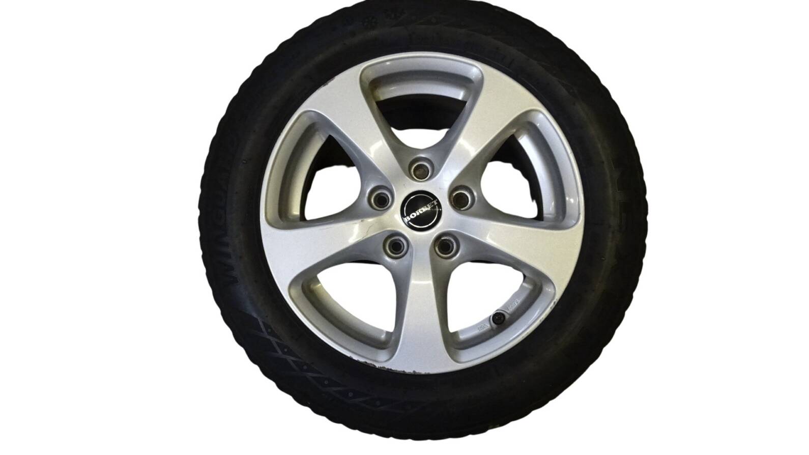 KBA46873 Borbet 7x16 Et 34 Lochkreis 5x120 Felgen Reifen 205/60 R16 Nexen Winterreifen – Bild 3