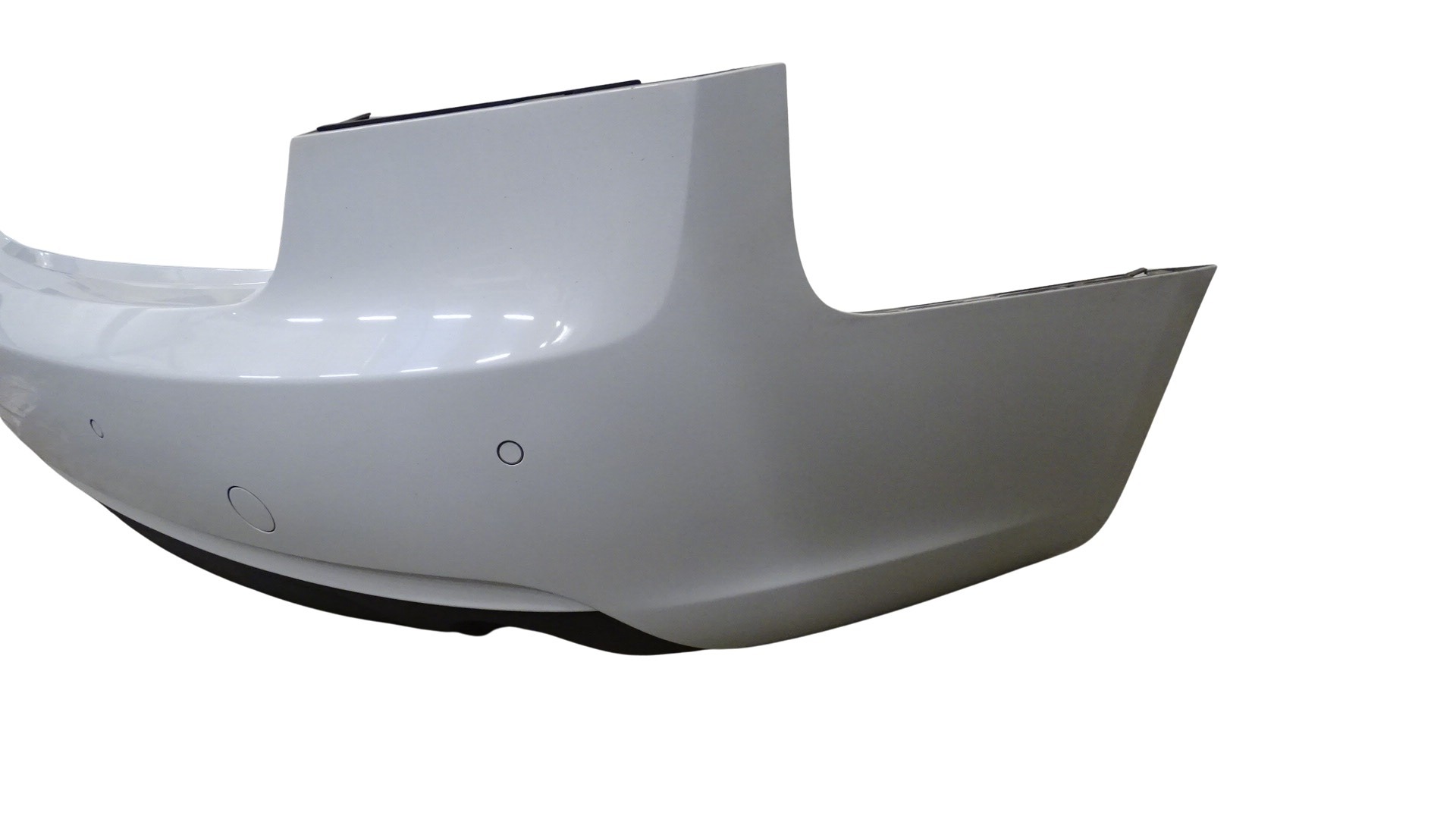 8T0807511C Audi A5 8T Cabrio Facelift Stoßstange Hinten weiß LS9R – Bild 2