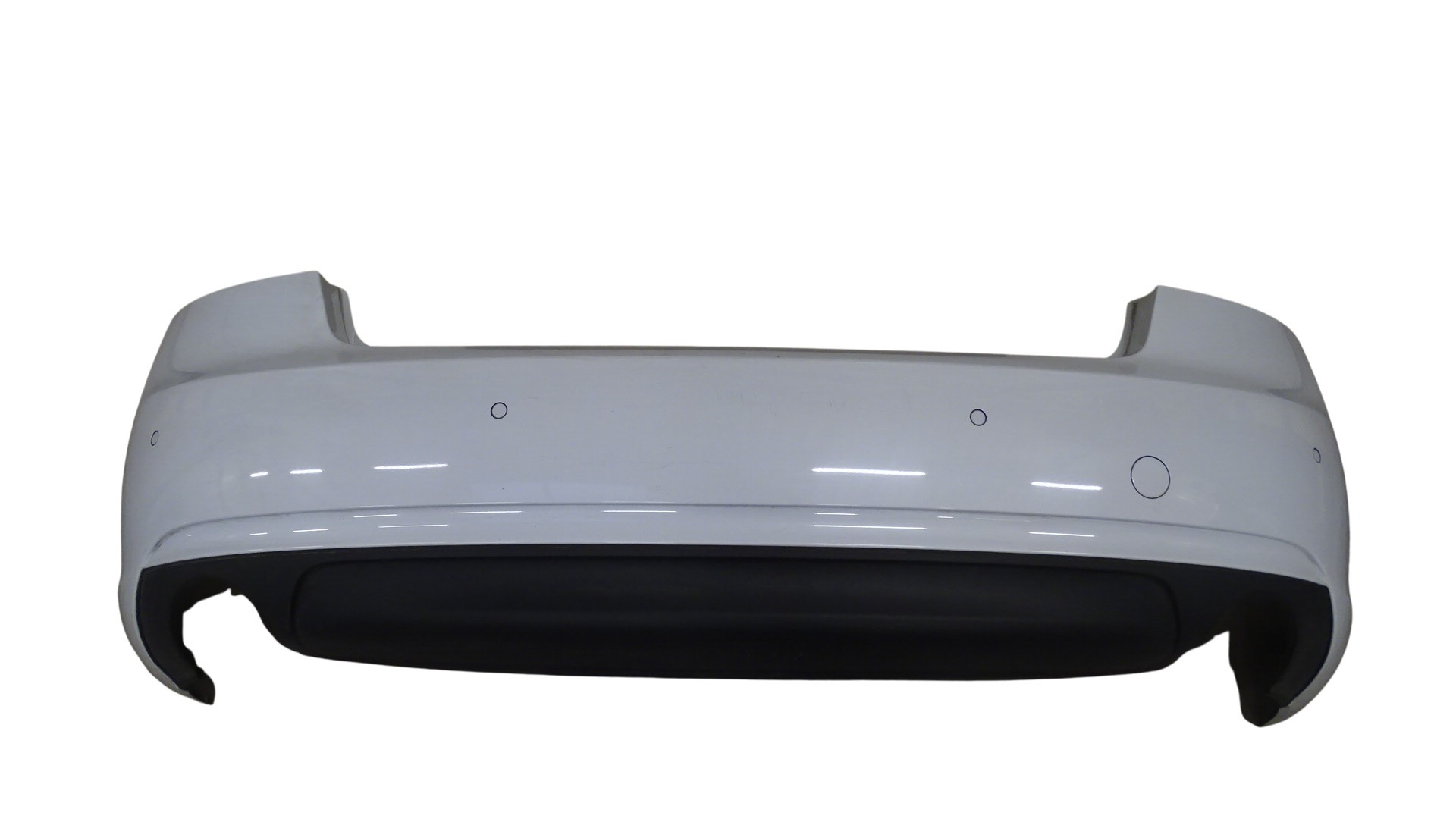 8T0807511C Audi A5 8T Cabrio Facelift Stoßstange Hinten weiß LS9R – Bild 4