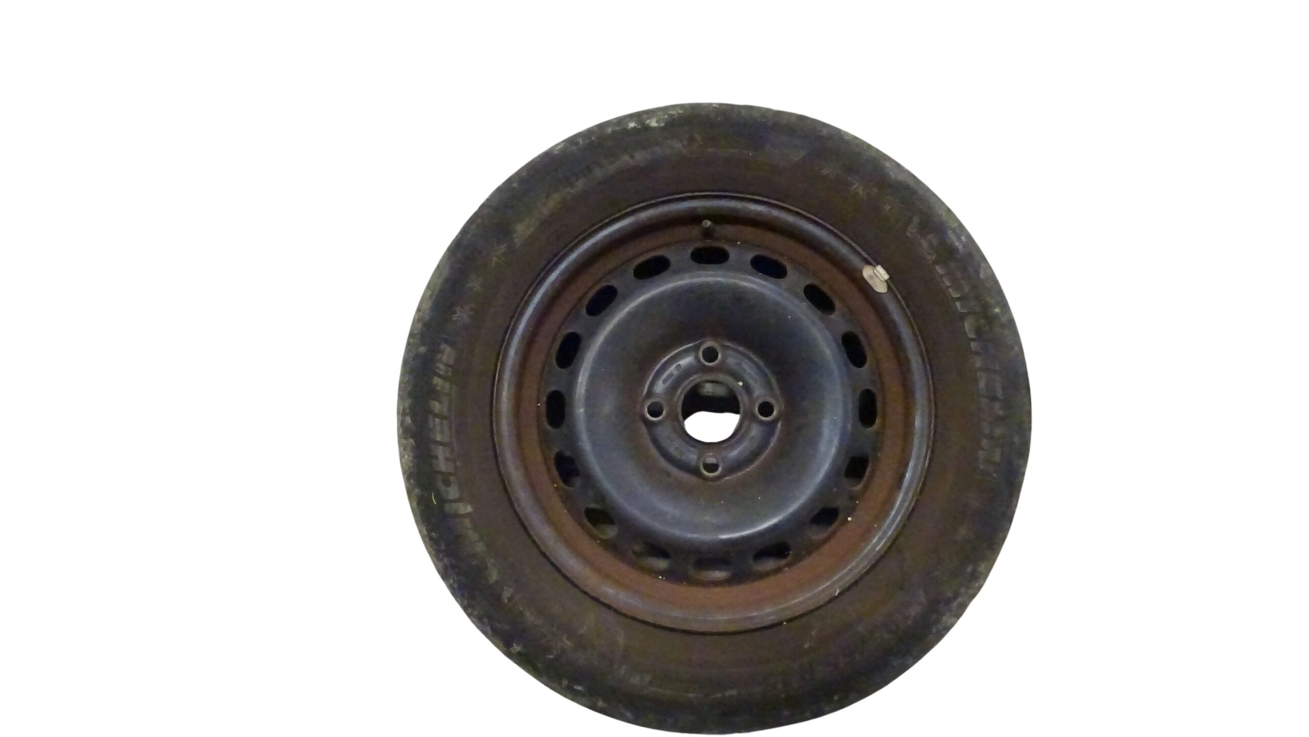 8A0601025G 2150907 Audi 80 B4 Stahlfelgen Satz Schwarz 6x15 Zoll ET37 LK 4x108 – Bild 6