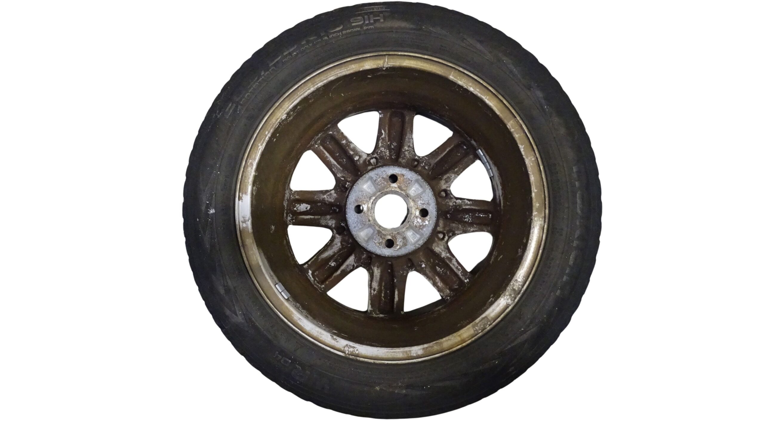 895601025Q Audi 80 Cabrio Coupe Alufelgen Silber 7JX16 Zoll ET37 Lochkreis 4x108 – Bild 6
