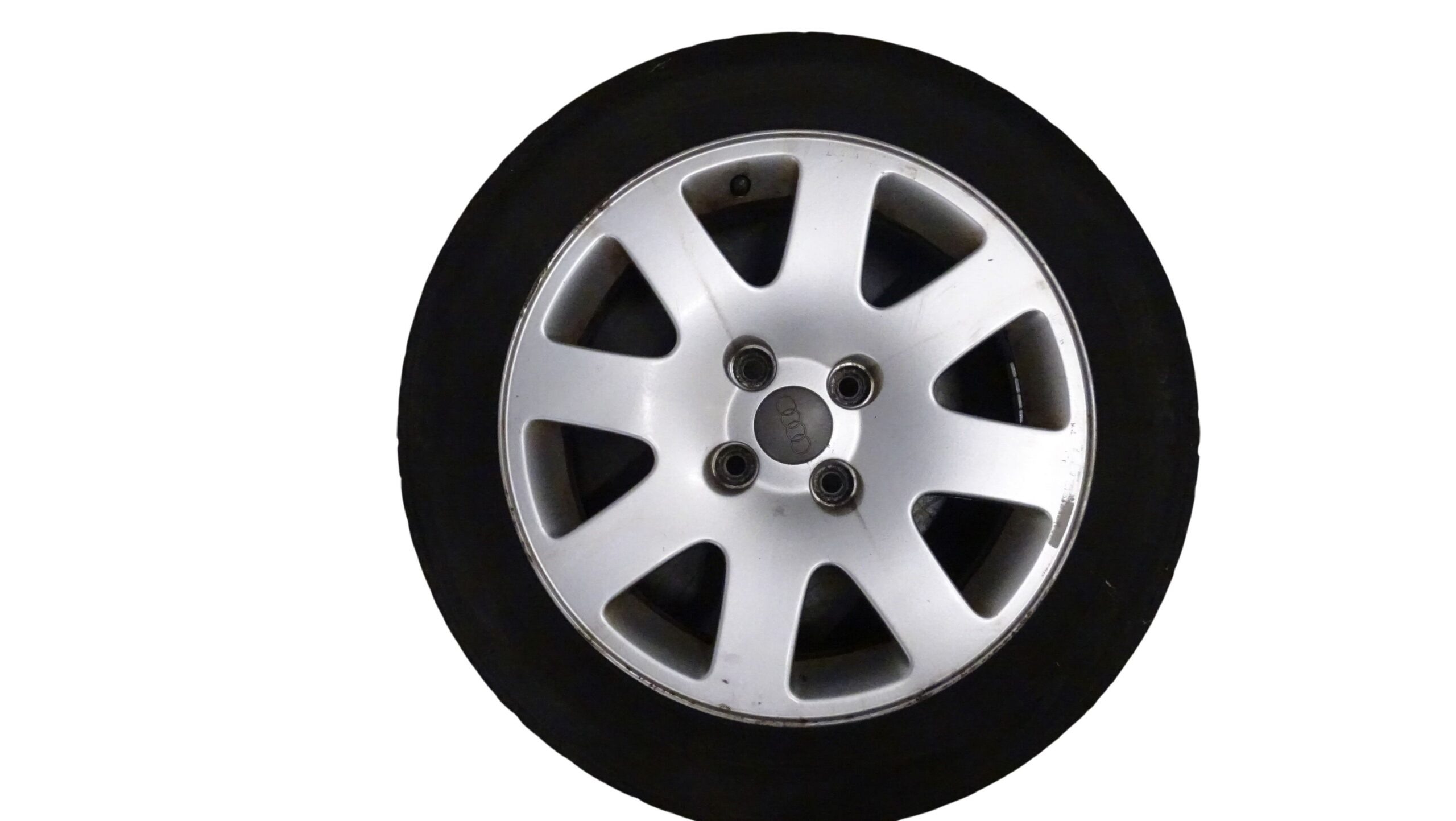 895601025Q Audi 80 Cabrio Coupe Alufelgen Silber 7JX16 Zoll ET37 Lochkreis 4x108 – Bild 14