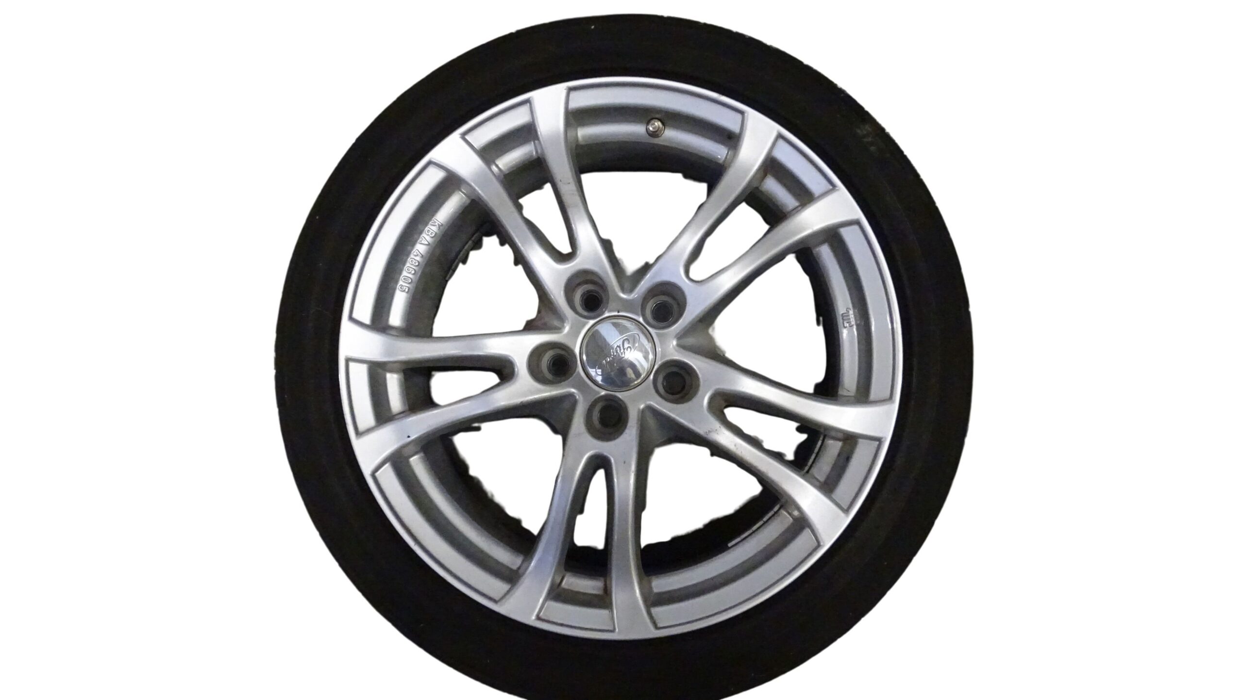 KBA 48605 Ford 17 Zoll Alufelge 7,5x17 ET 50 ANZIO Lochkreis 5x108 – Bild 2