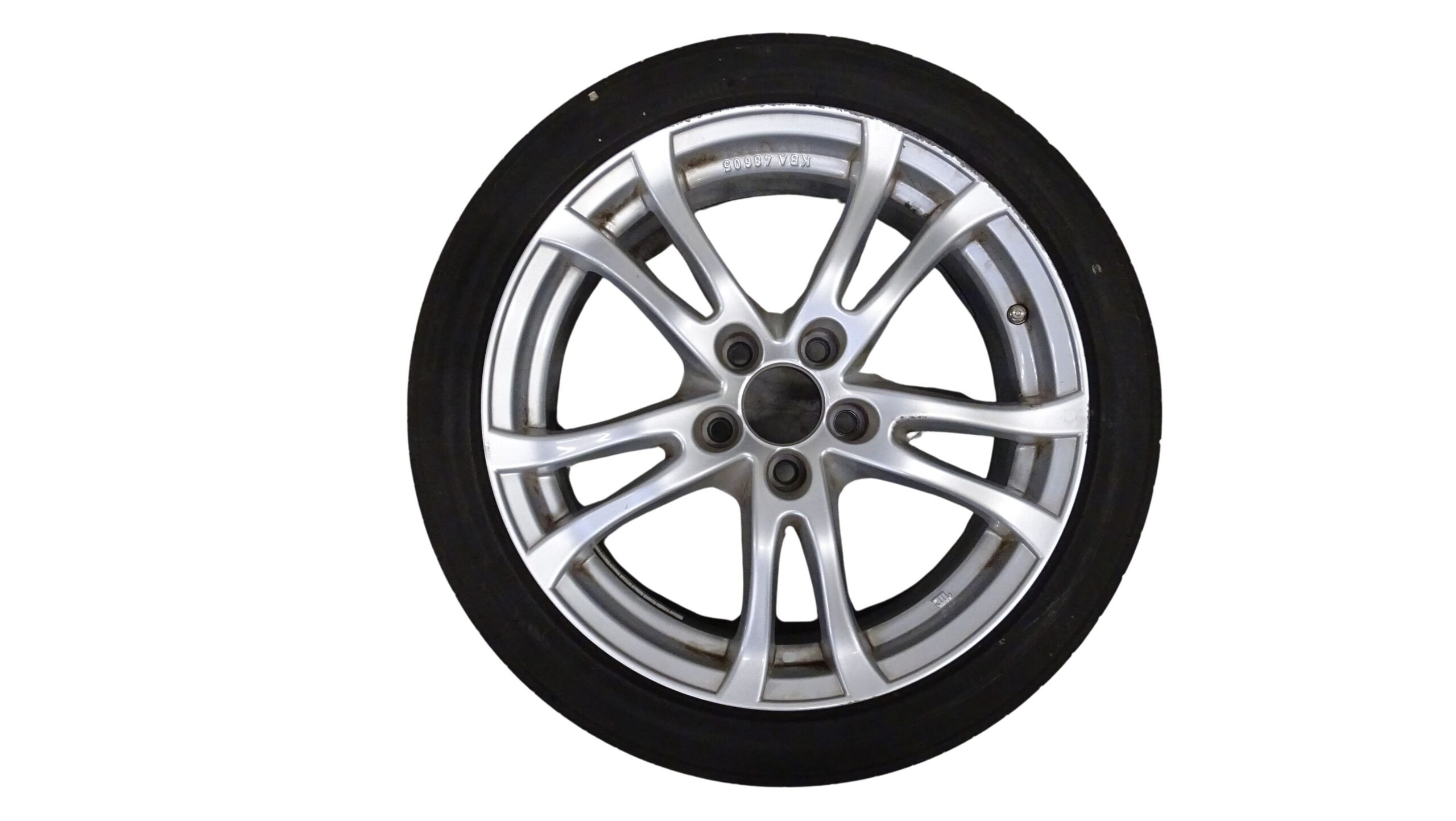 KBA 48605 Ford 17 Zoll Alufelge 7,5x17 ET 50 ANZIO Lochkreis 5x108 – Bild 4