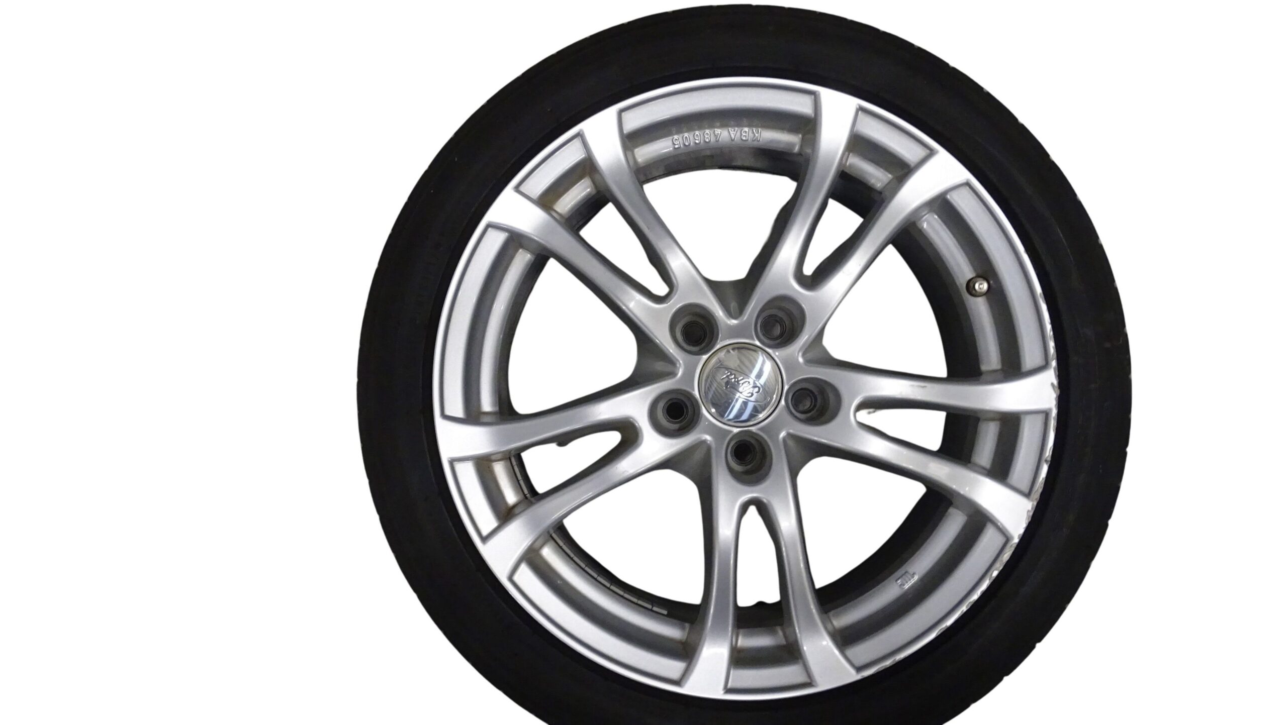 KBA 48605 Ford 17 Zoll Alufelge 7,5x17 ET 50 ANZIO Lochkreis 5x108 – Bild 8