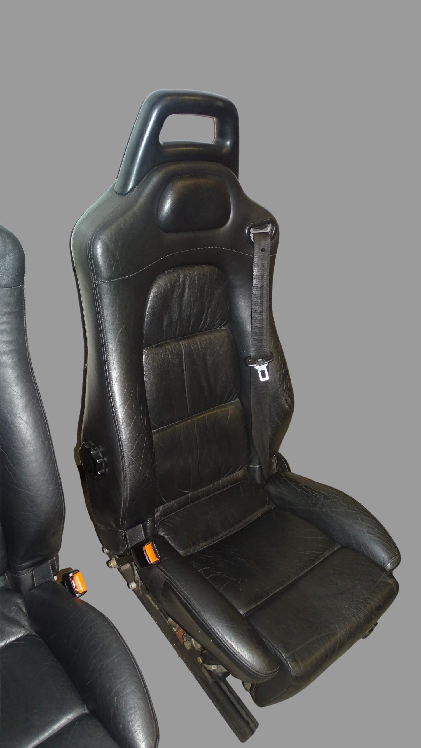 Audi 80 Cabrio Coupe S2 RS2 Recaro GIS (Gurtintegralsitz) Sitze Leder Schwarz – Bild 9