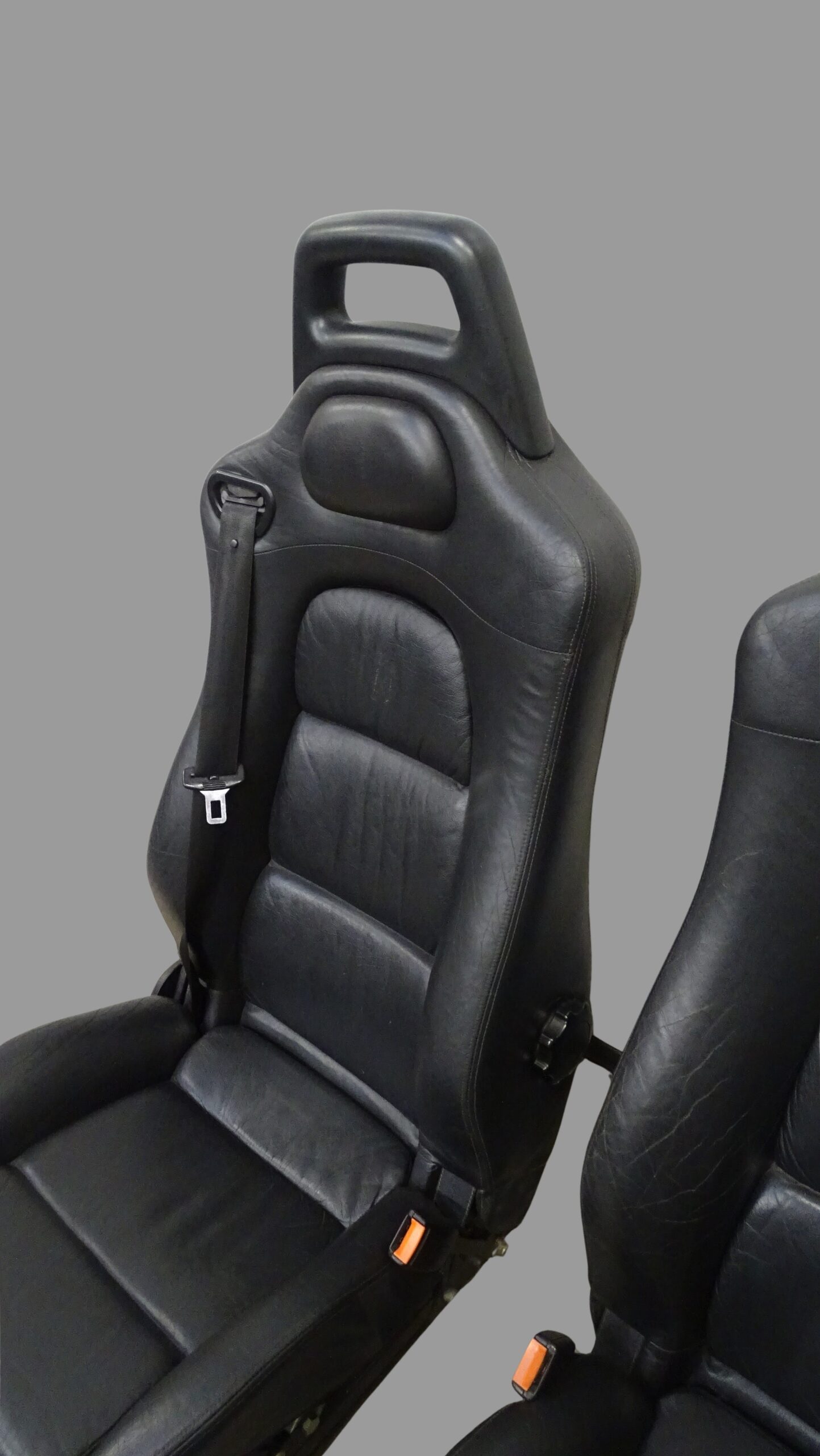 Audi 80 Cabrio Coupe S2 RS2 Recaro GIS (Gurtintegralsitz) Sitze Leder Schwarz – Bild 6
