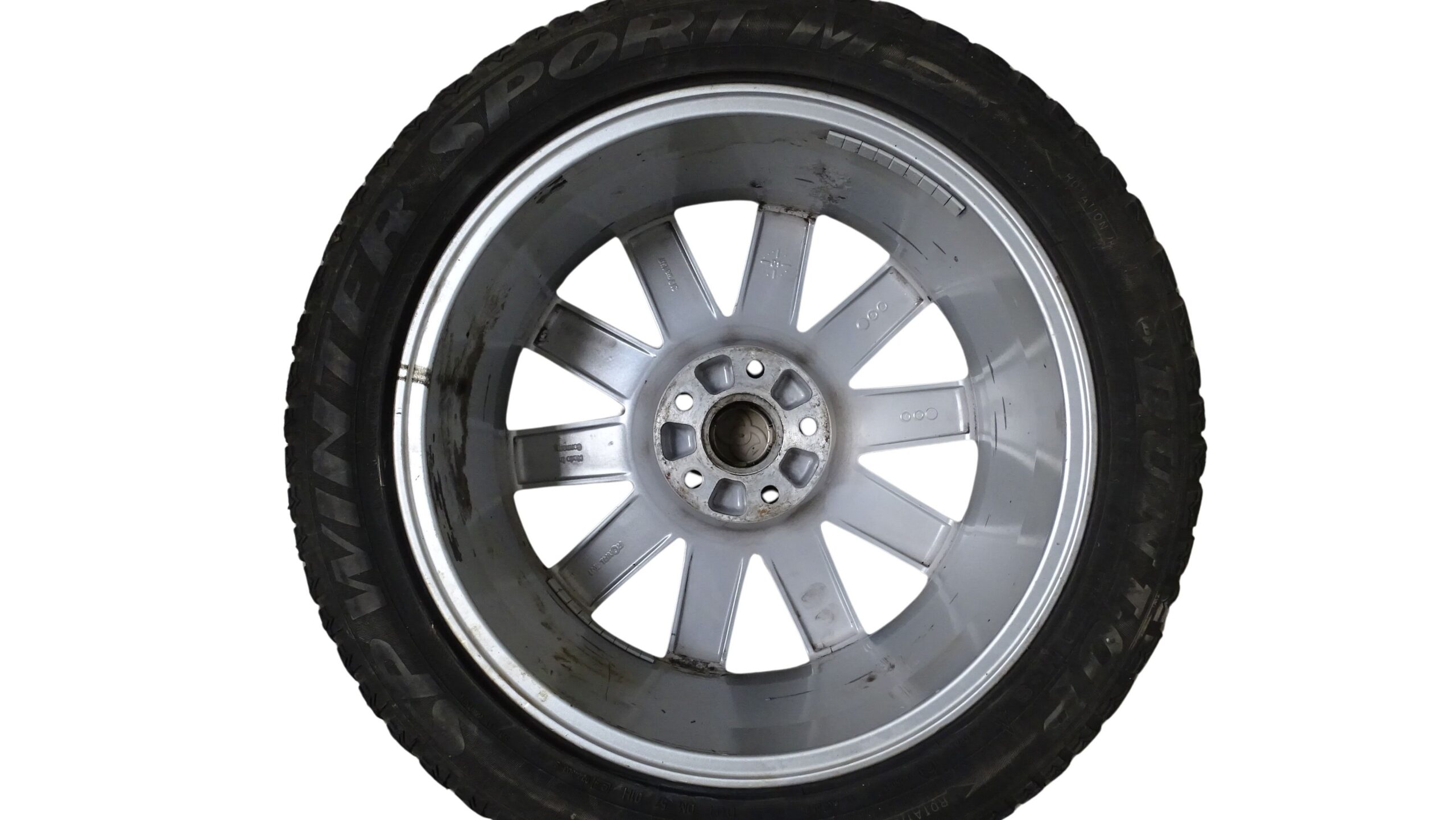 4x 4D0601025AK Audi A8/S8 Alufelgen 7,5Jx18H2 ET39 mit Narbendeckel und Reifen – Bild 10