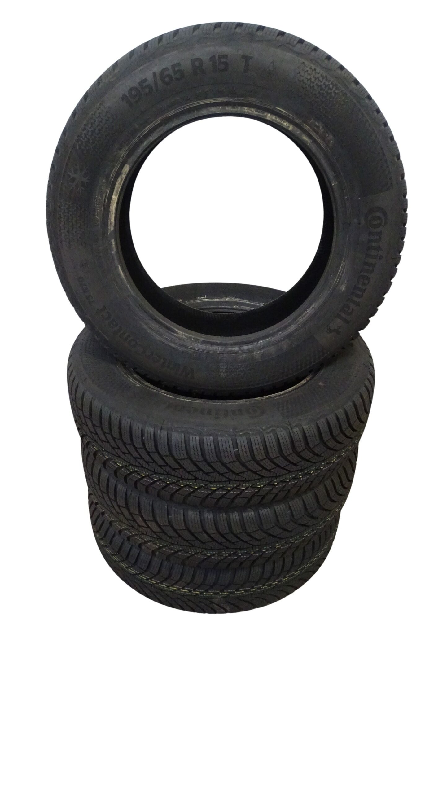 2x Continental WinterContact 6 TS870 195/65 R15 91T Winterreifen Neu