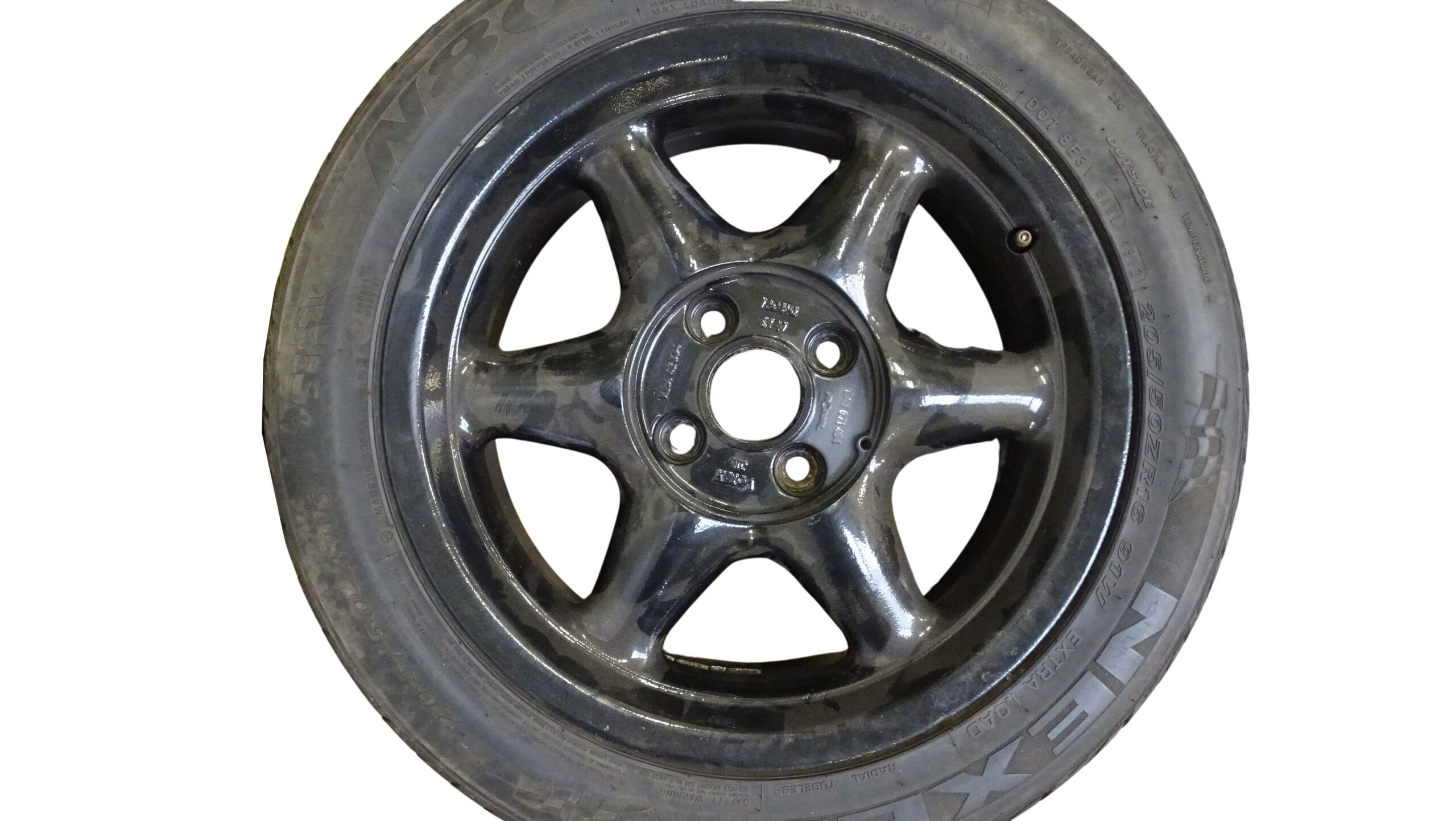 8A0071494 Audi 80 Cabrio Coupe Alufelgen Ronal 7x16 ET37 Competition – Bild 5