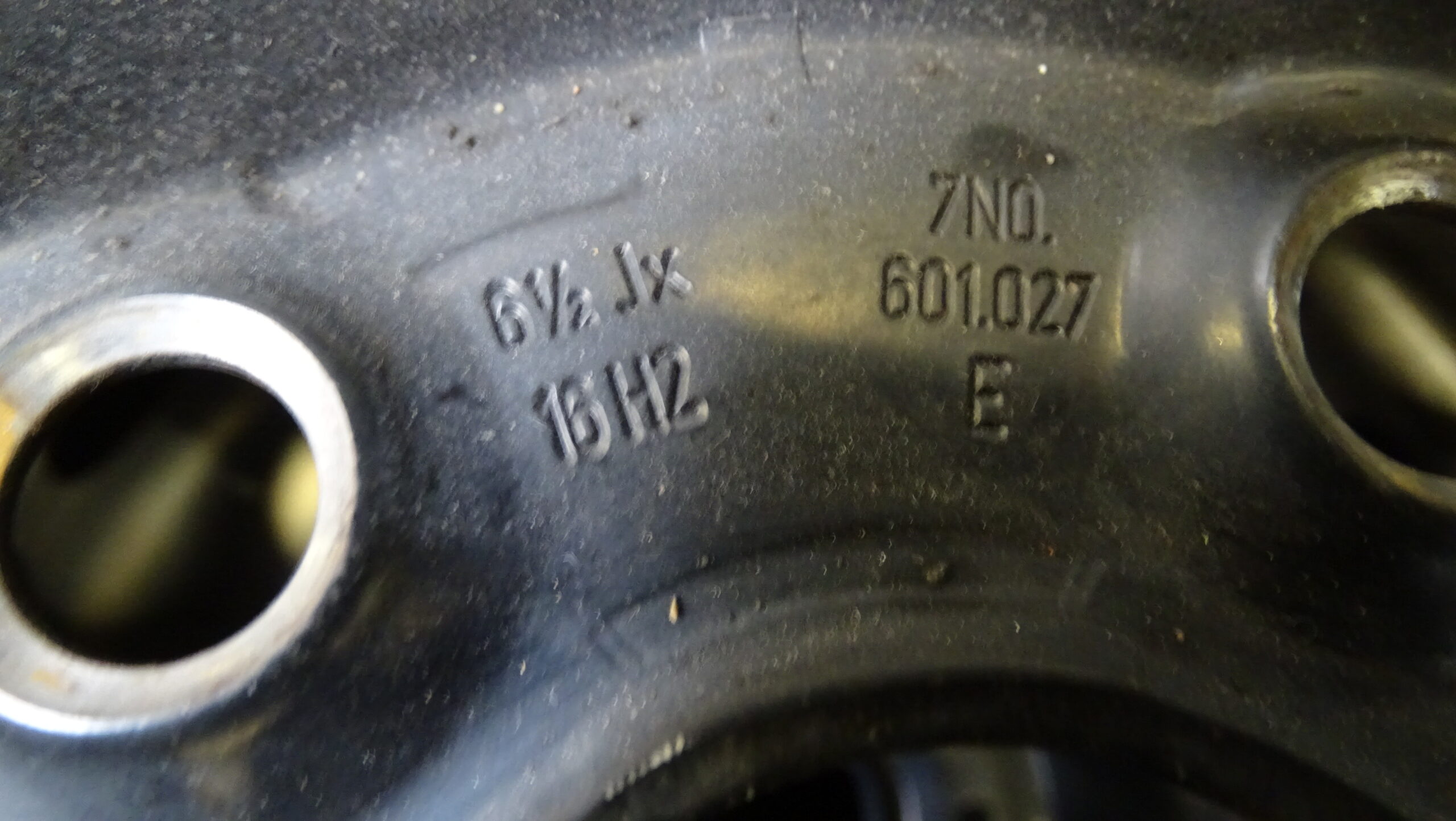 7N0601027 VW T5 Stahlfelgen 6,5Jx16 Zoll ET33 Lochkreis 5x112 – Bild 5