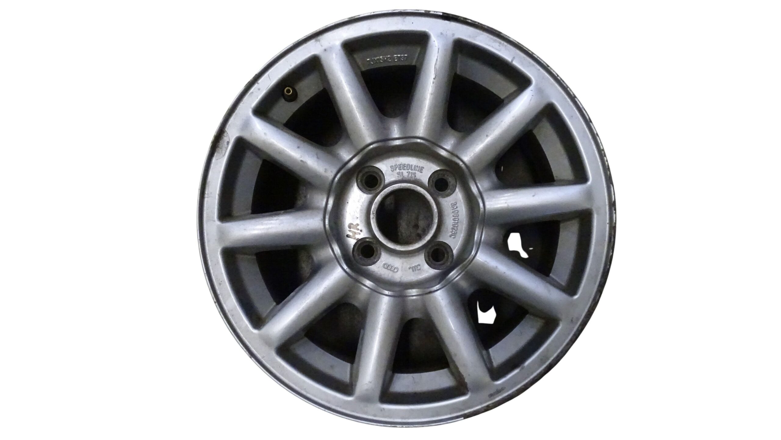 8A0601025C Audi 80 B4 Alufelge 7x15 Zoll ET37 Lochkreis 4x108