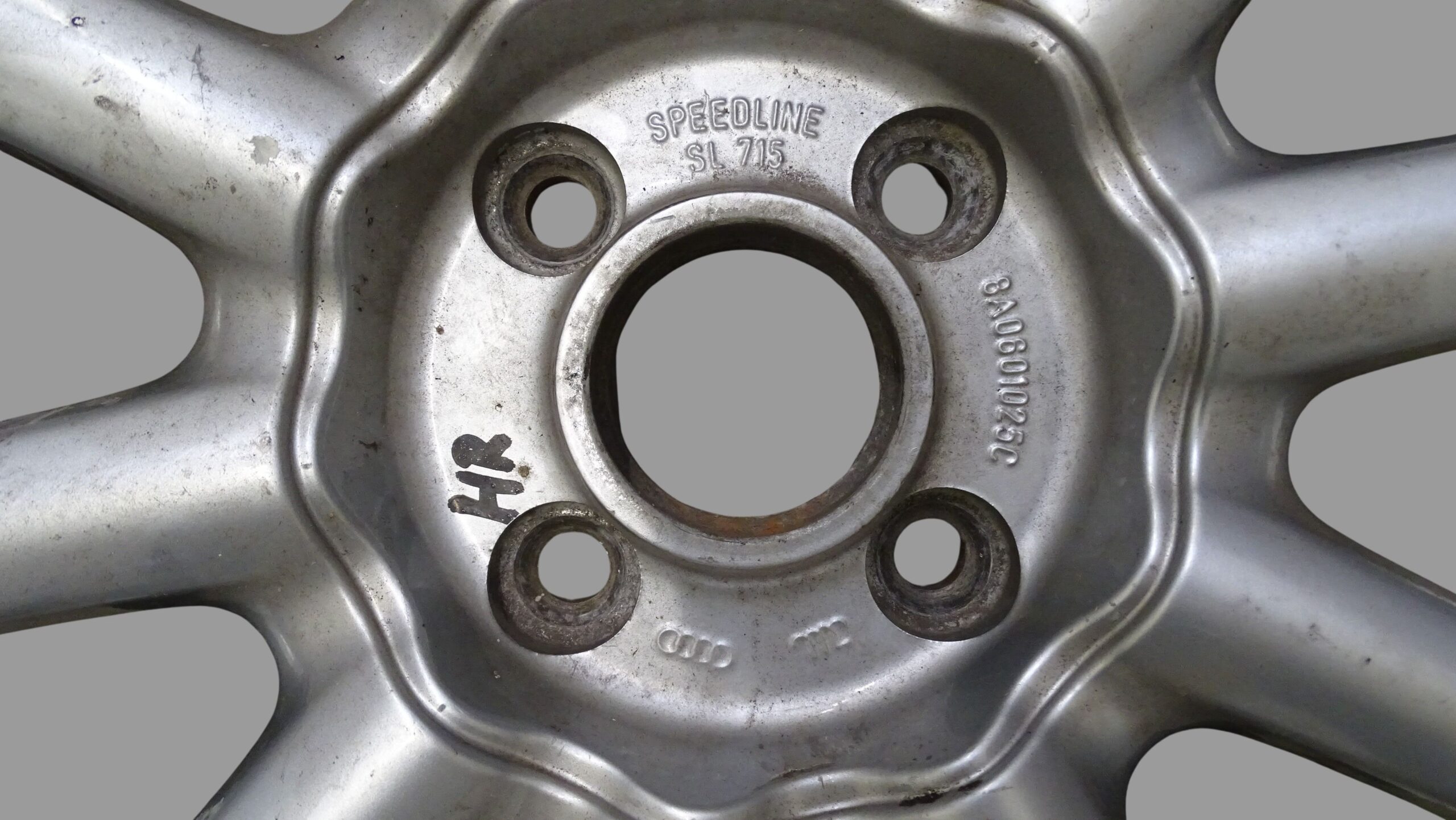 8A0601025C Audi 80 B4 Alufelge 7x15 Zoll ET37 Lochkreis 4x108 – Bild 2