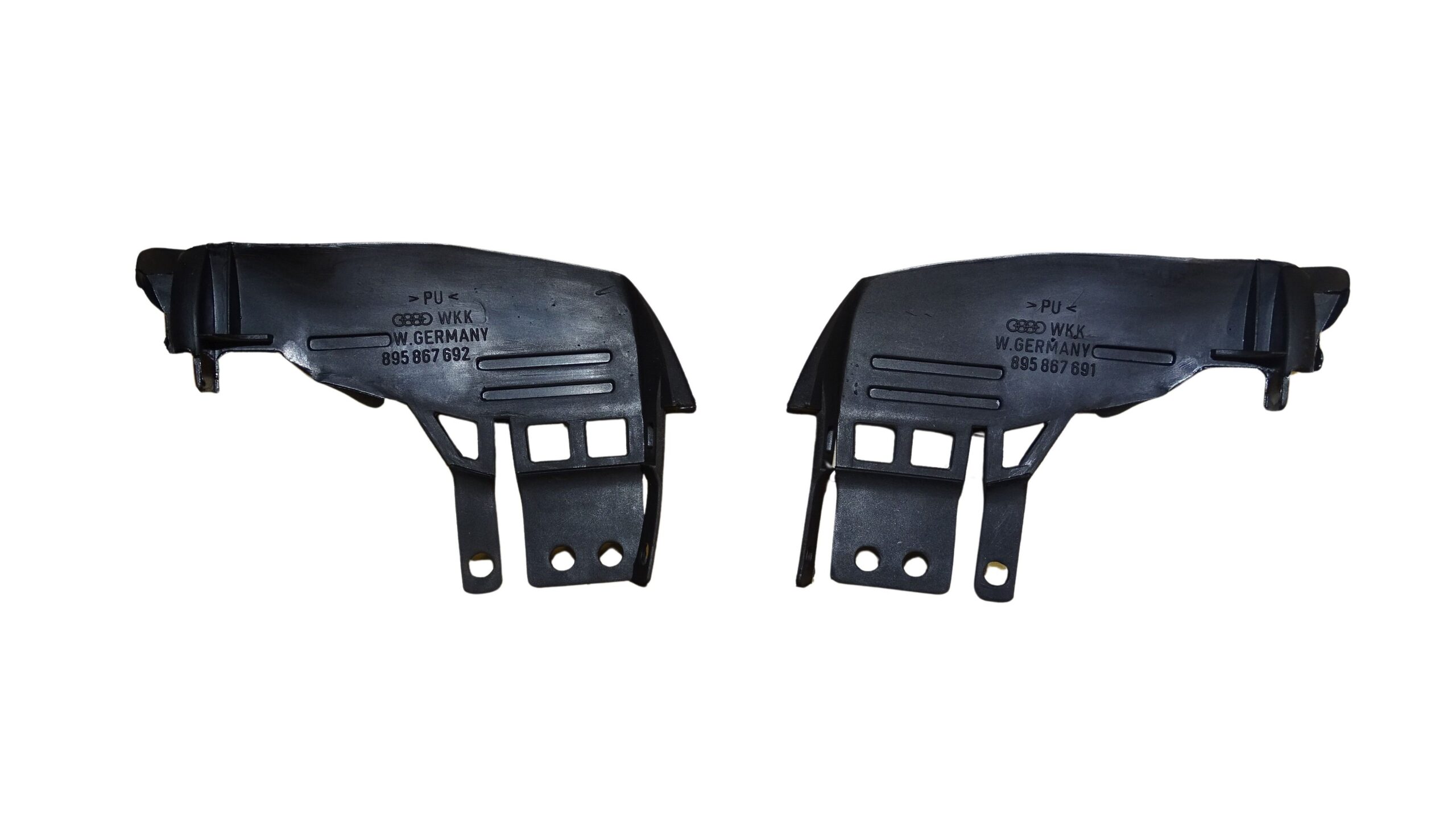 895867691+895867692 Audi 80 Cabrio Coupe Typ89 Dichtungsstück Türverkleidung vorne Links+Rechts Neu – Bild 4