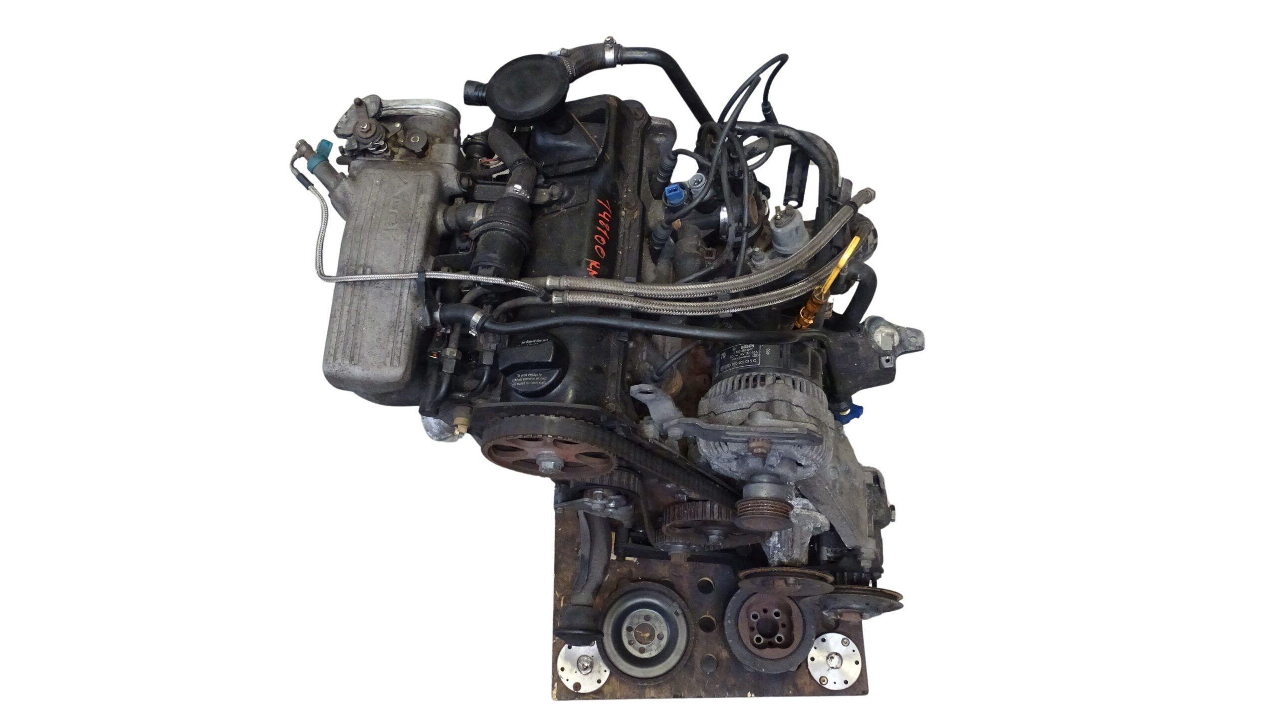 Audi 80 Cabrio Coupe ABK Motor 2,0L 115PS Benziner 148tkm mit Anbauteile – Bild 2