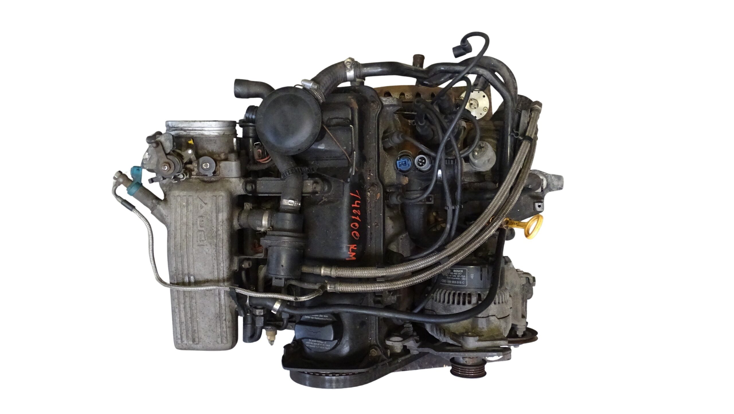 Audi 80 Cabrio Coupe ABK Motor 2,0L 115PS Benziner 148tkm mit Anbauteile – Bild 3