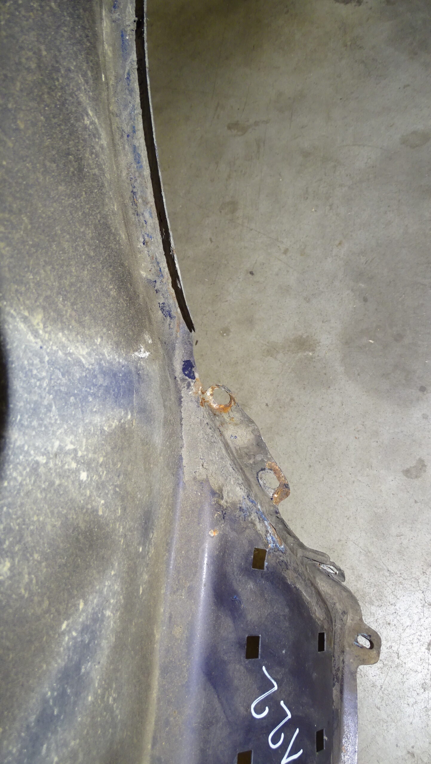 895821106D Audi 80 Cabrio Coupe Typ89 Kotflügel vorne rechts Lila – Bild 19