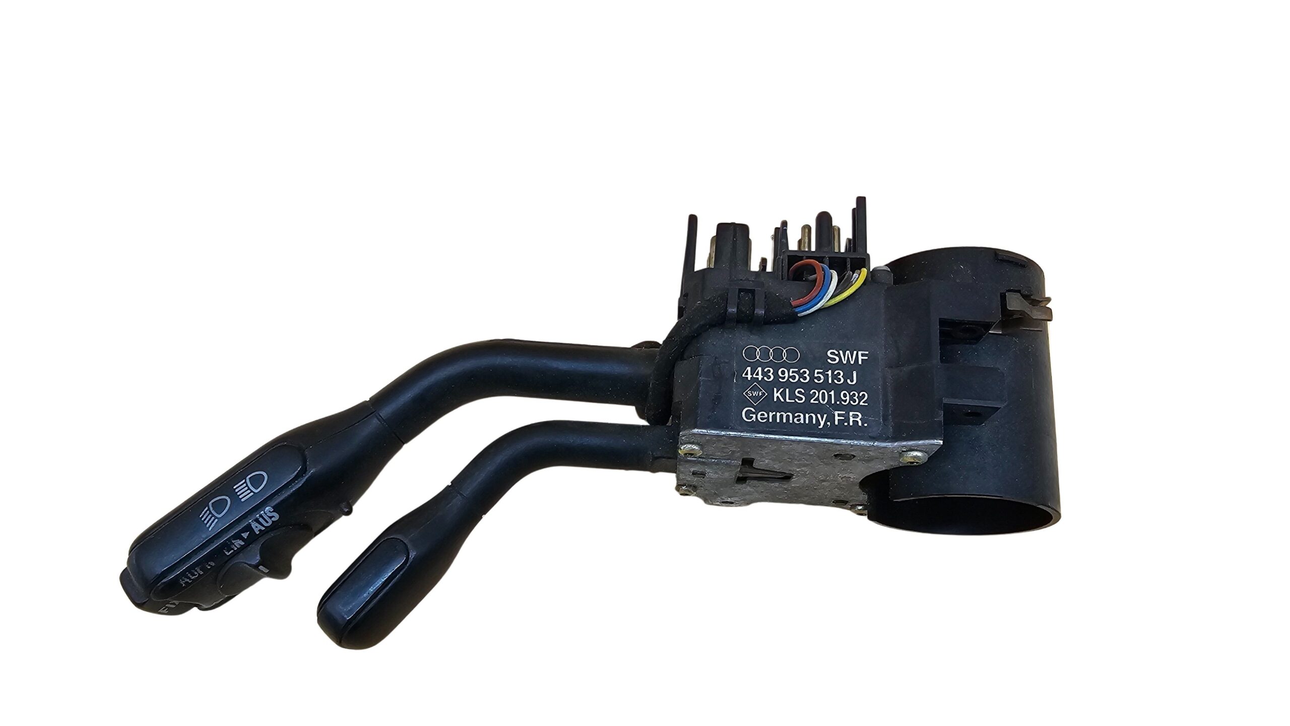 443953513J Audi 80 Cabrio Coupe A6 100 S4 S6 C4 Lenkstockschalter Blinkerhebel Licht mit Tempomat GRA – Bild 2