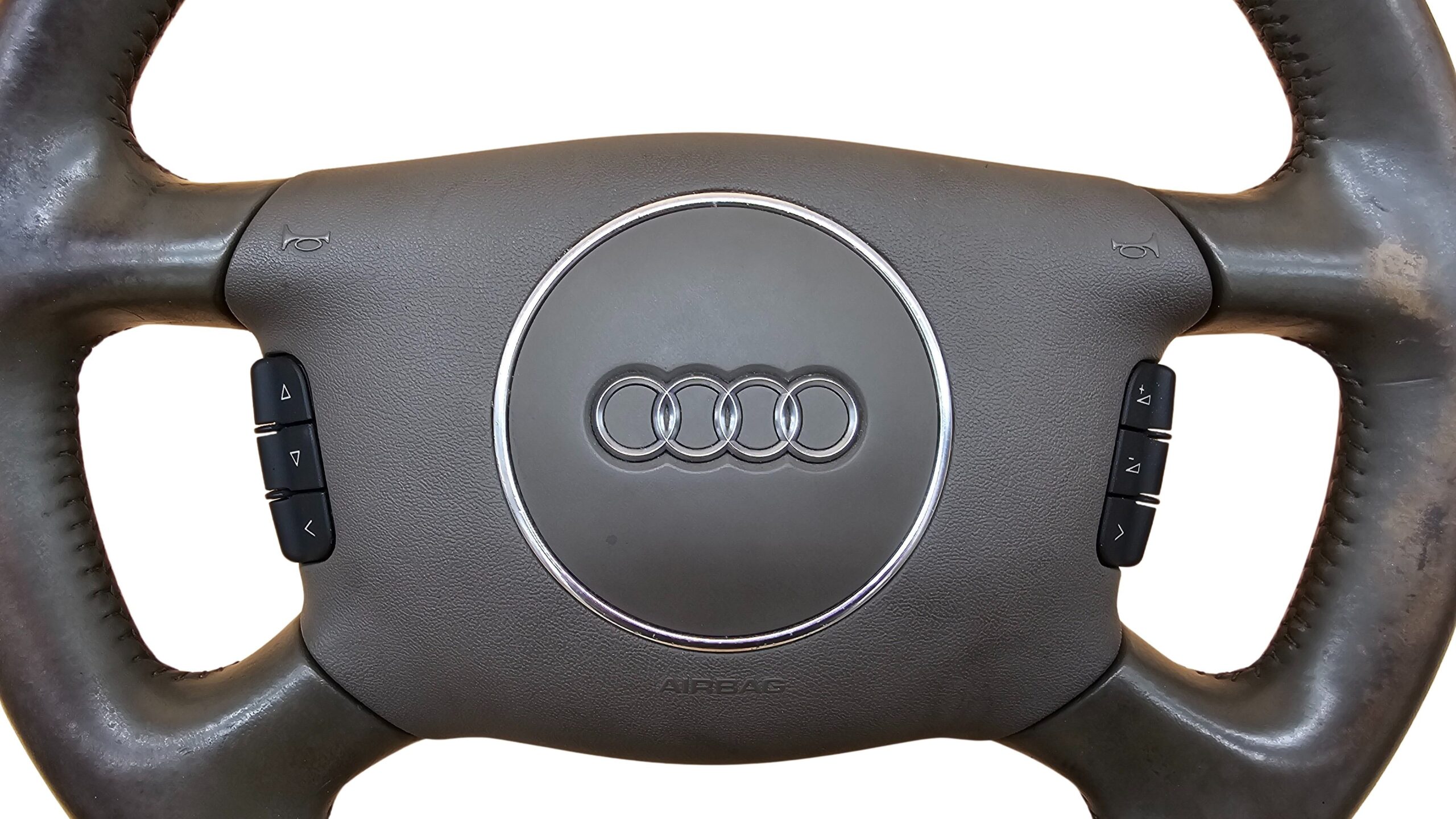 8E0419091BH 86E AUDI A4 S4 8E Cabrio 8H B6 4-Speichen Multifunktionslenkrad Lederlenkrad Lenkrad – Bild 6