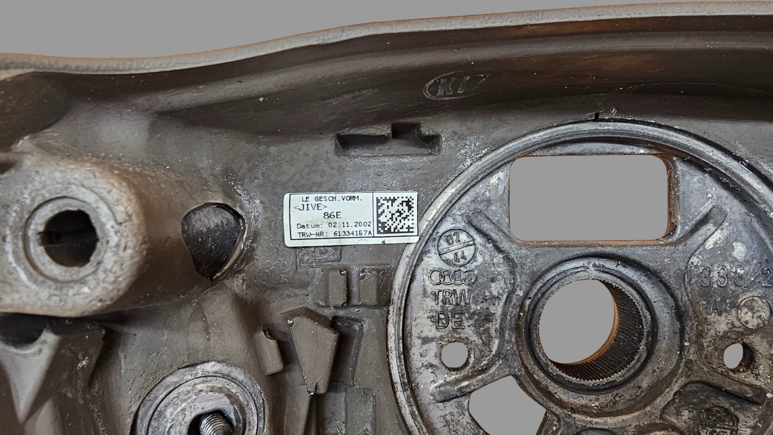 8E0419091BH 86E AUDI A4 S4 8E Cabrio 8H B6 4-Speichen Multifunktionslenkrad Lederlenkrad Lenkrad – Bild 9