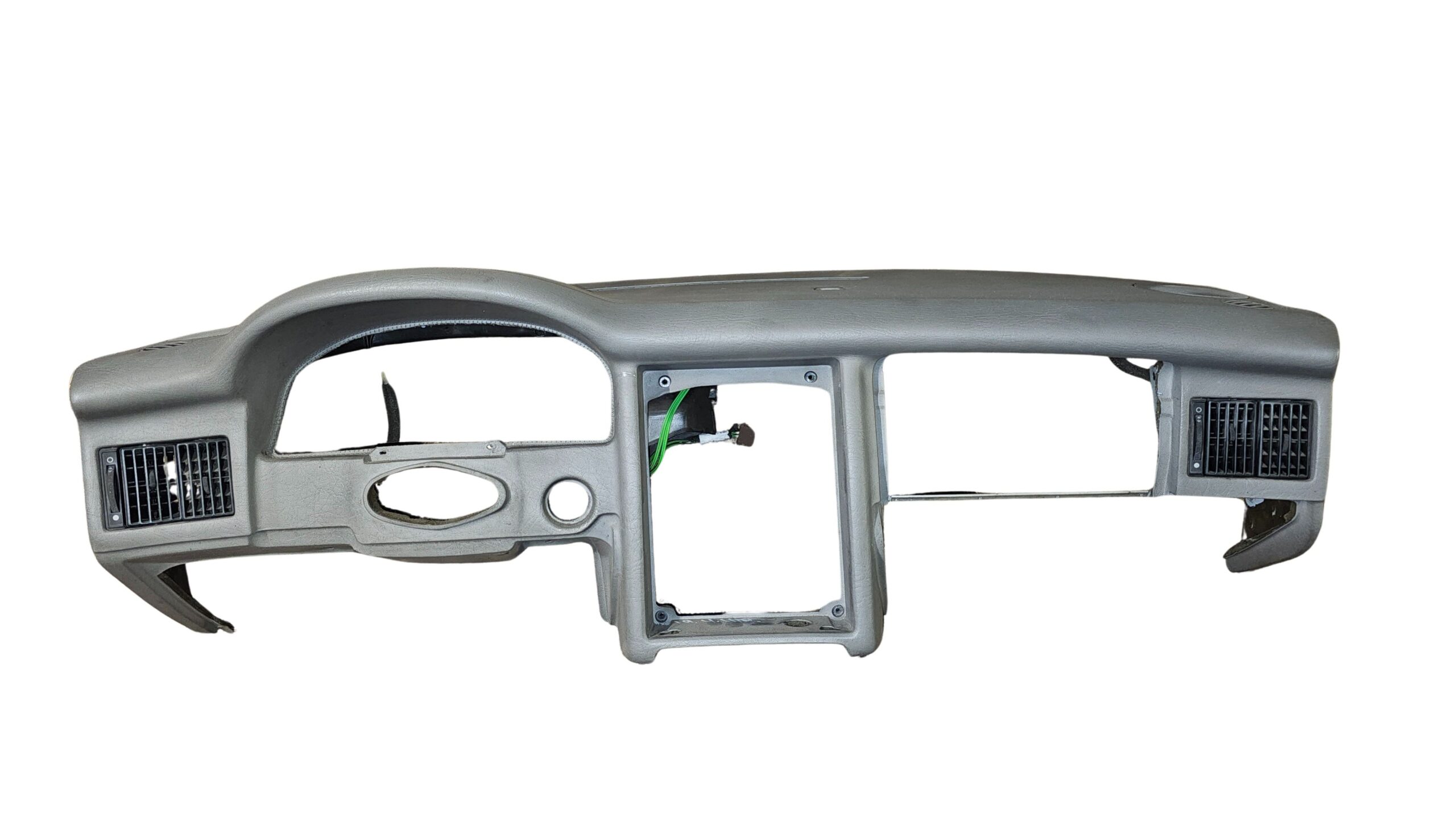 8A1857039K 3VY Audi 80 Cabrio Coupe Typ89 Armaturenbrett Schalttafel für Fahrerairbag und Beifahrerairbag Grau Platin