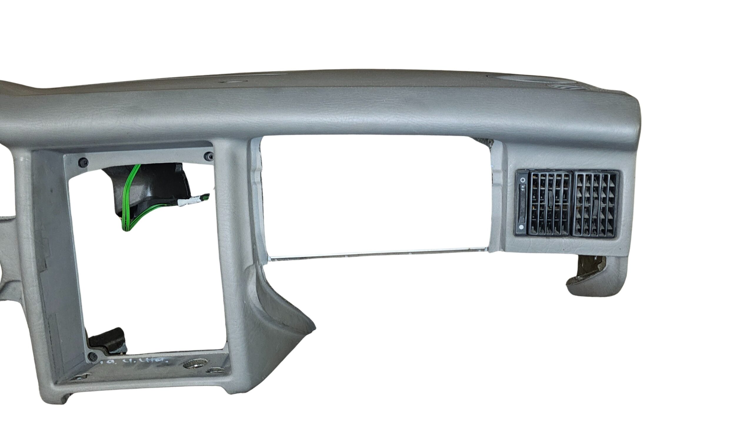 8A1857039K 3VY Audi 80 Cabrio Coupe Typ89 Armaturenbrett Schalttafel für Fahrerairbag und Beifahrerairbag Grau Platin – Bild 2